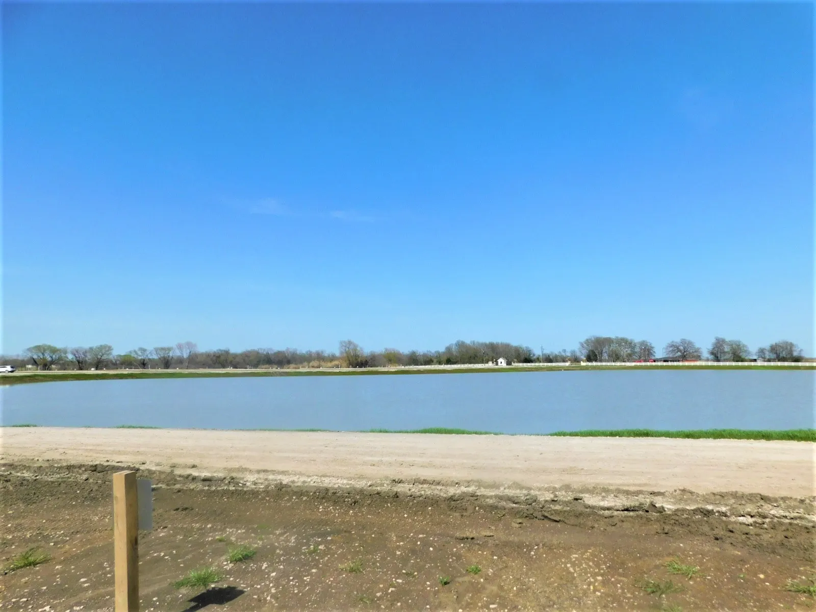 Peninsula Point community pond.