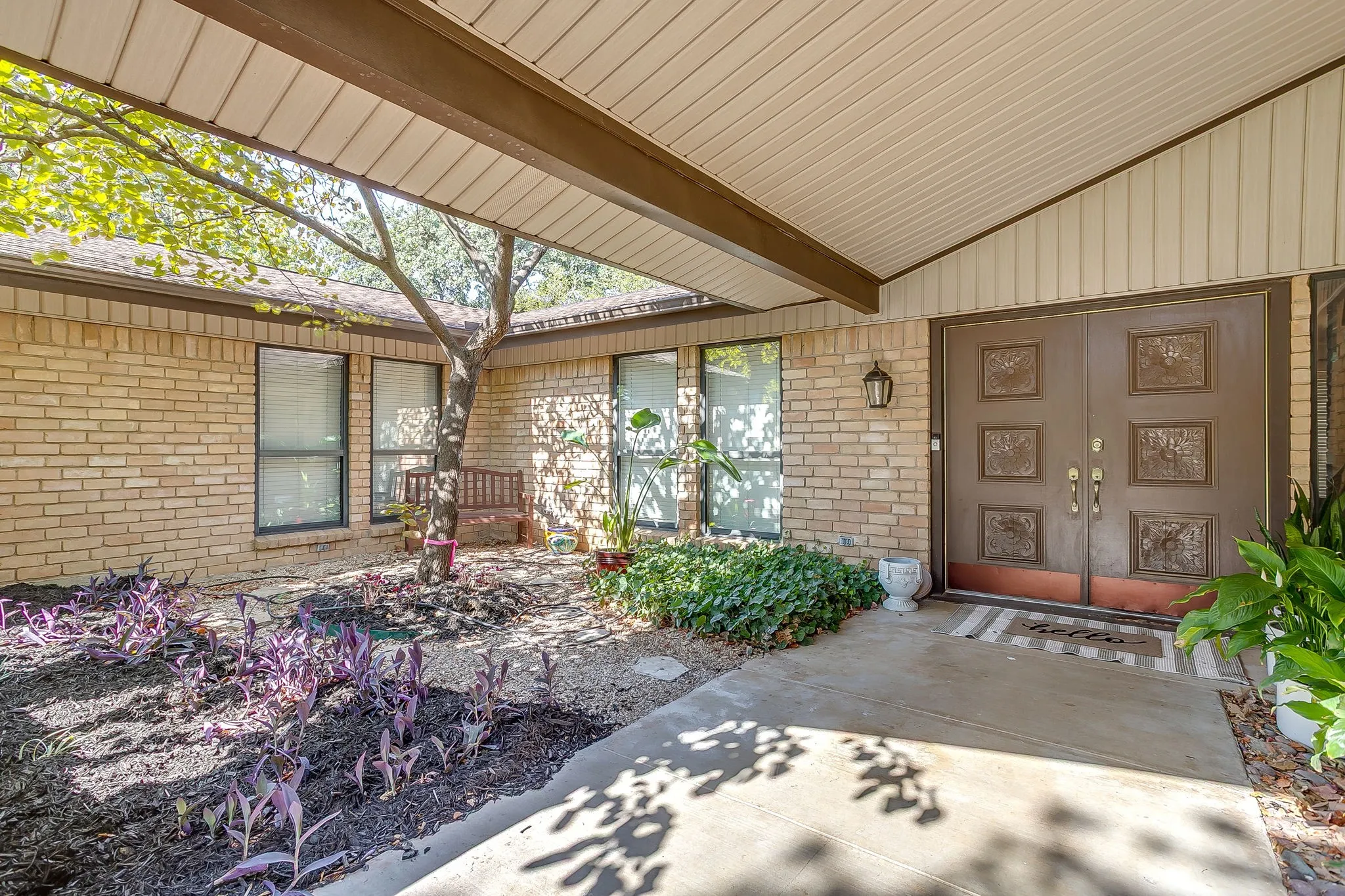 Front Entry + Courtyard