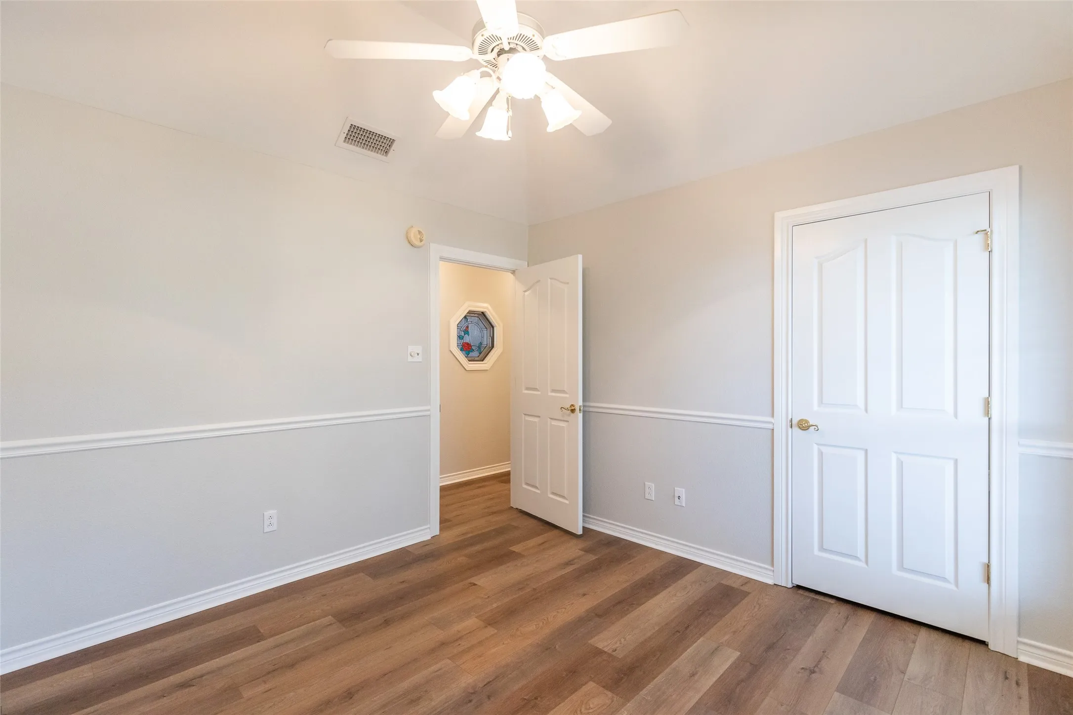 Bedroom just past hall bath.