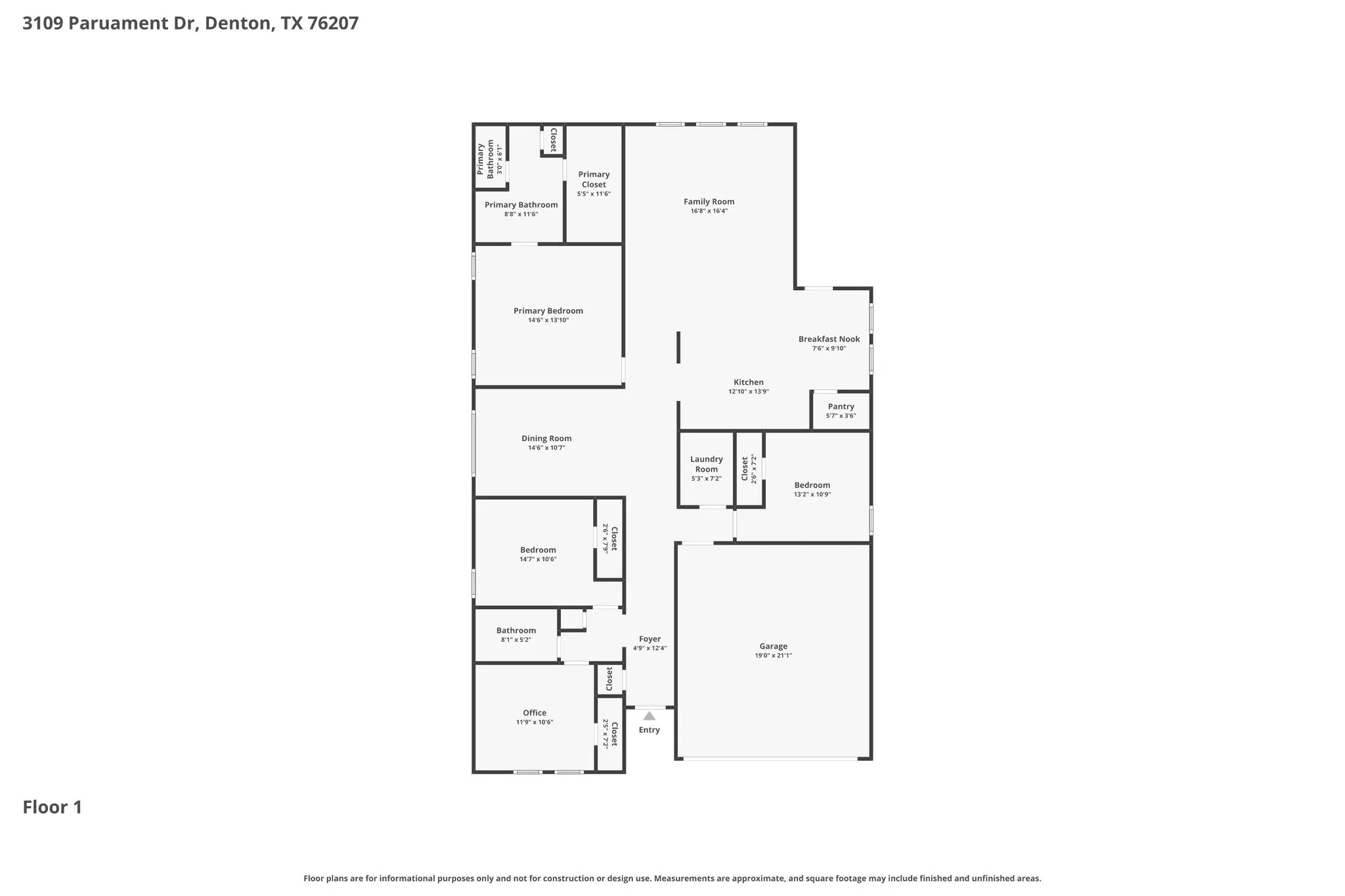 It's the perfect floor plan.  Flexibility with division of quiet and active zones.