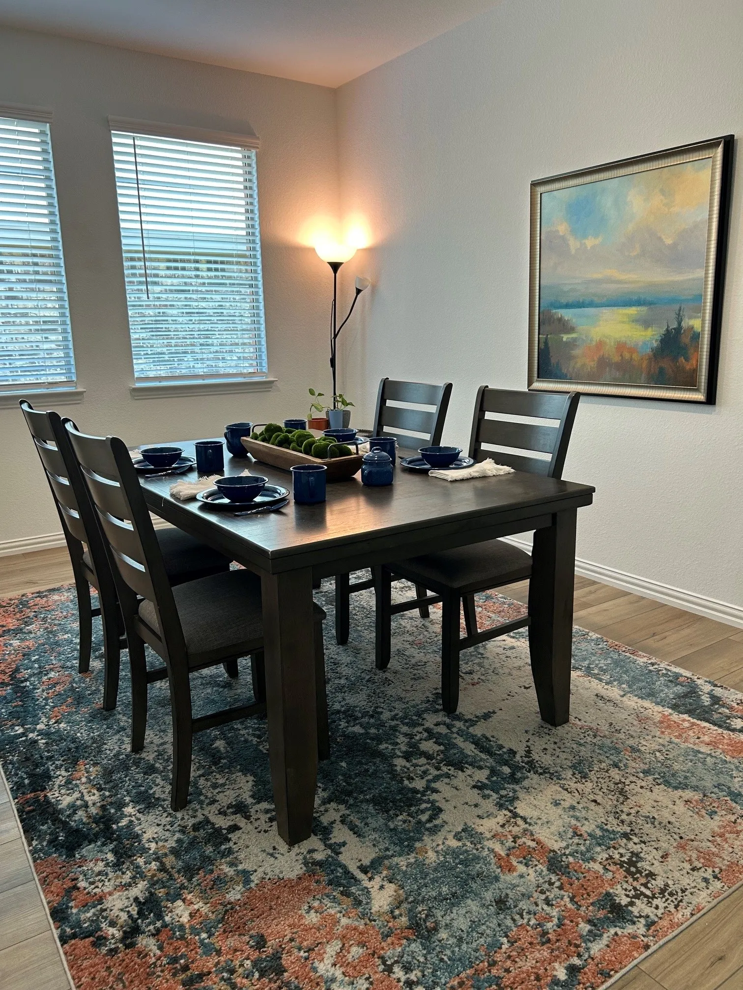 A great flex space open to the main hall and adjacent to the kitchen.