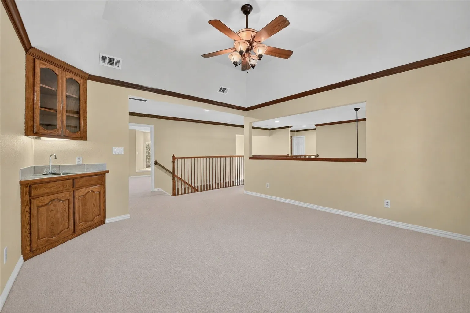 Upstairs living room