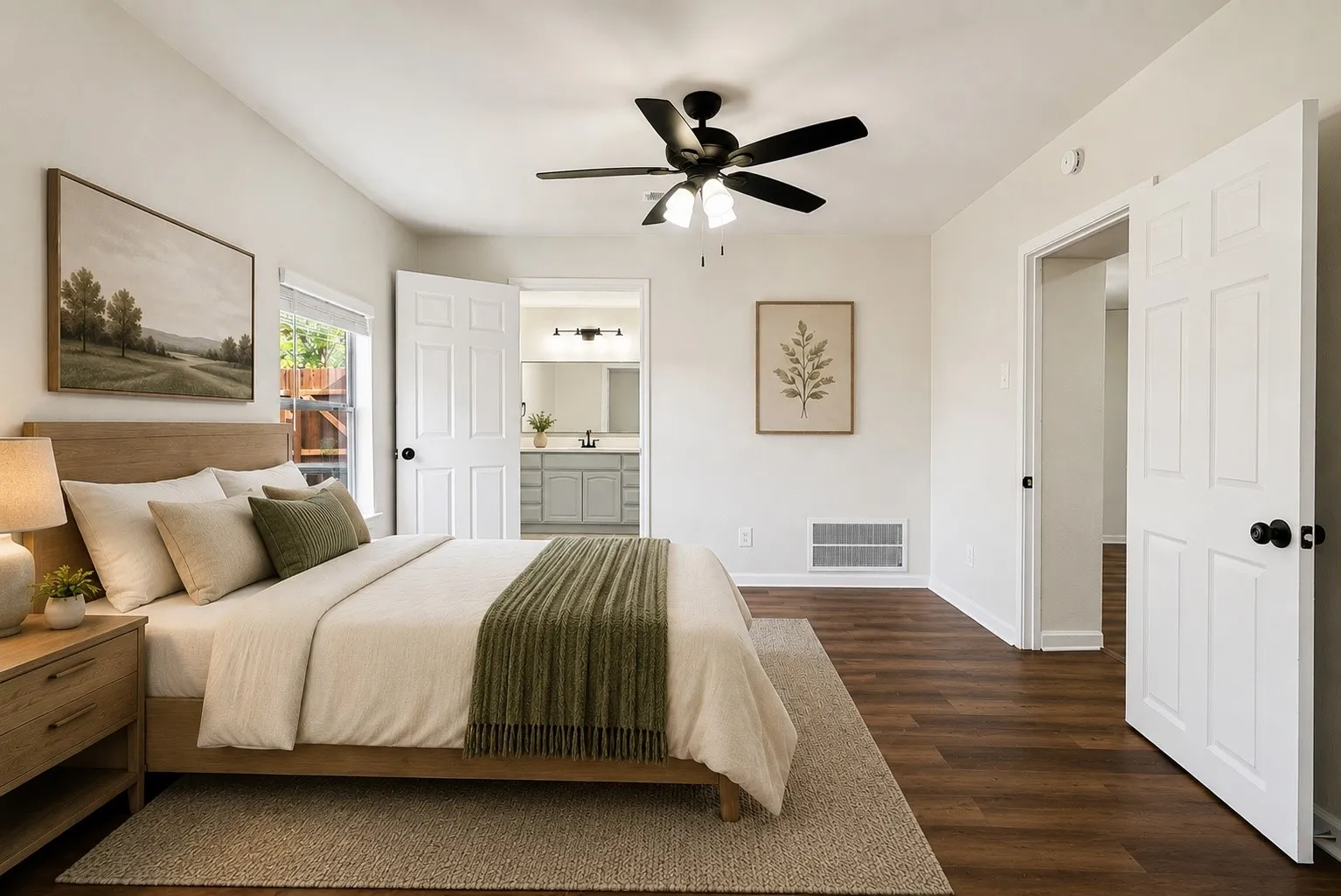 Virtually staged to show room's full potential.