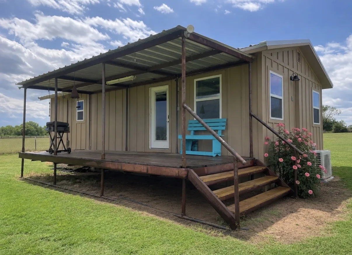 Farm For Sale in Comanche County , 695 County Road 416 Road, Comanche, Texas 76442, 1 Bedroom, 1 Bathroom, Garage spaces, 630 Sqft, built in 2022, mls#21312411, Real Estate Agent in Comanche, Homes For Sale in Comanche county, Homes For Sale in Comanche, Realtor in Comanche Texas, Real Estate Brokerage Independent Realty Texas, Luminita Cordes Realtor