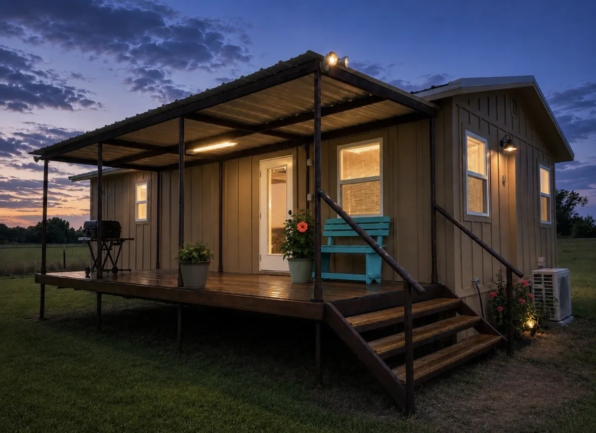 Farm For Sale in Comanche County , 695 County Road 416 Road, Comanche, Texas 76442, 1 Bedroom, 1 Bathroom, Garage spaces, 630 Sqft, built in 2022, mls#21312411, Real Estate Agent in Comanche, Homes For Sale in Comanche county, Homes For Sale in Comanche, Realtor in Comanche Texas, Real Estate Brokerage Independent Realty Texas, Luminita Cordes Realtor