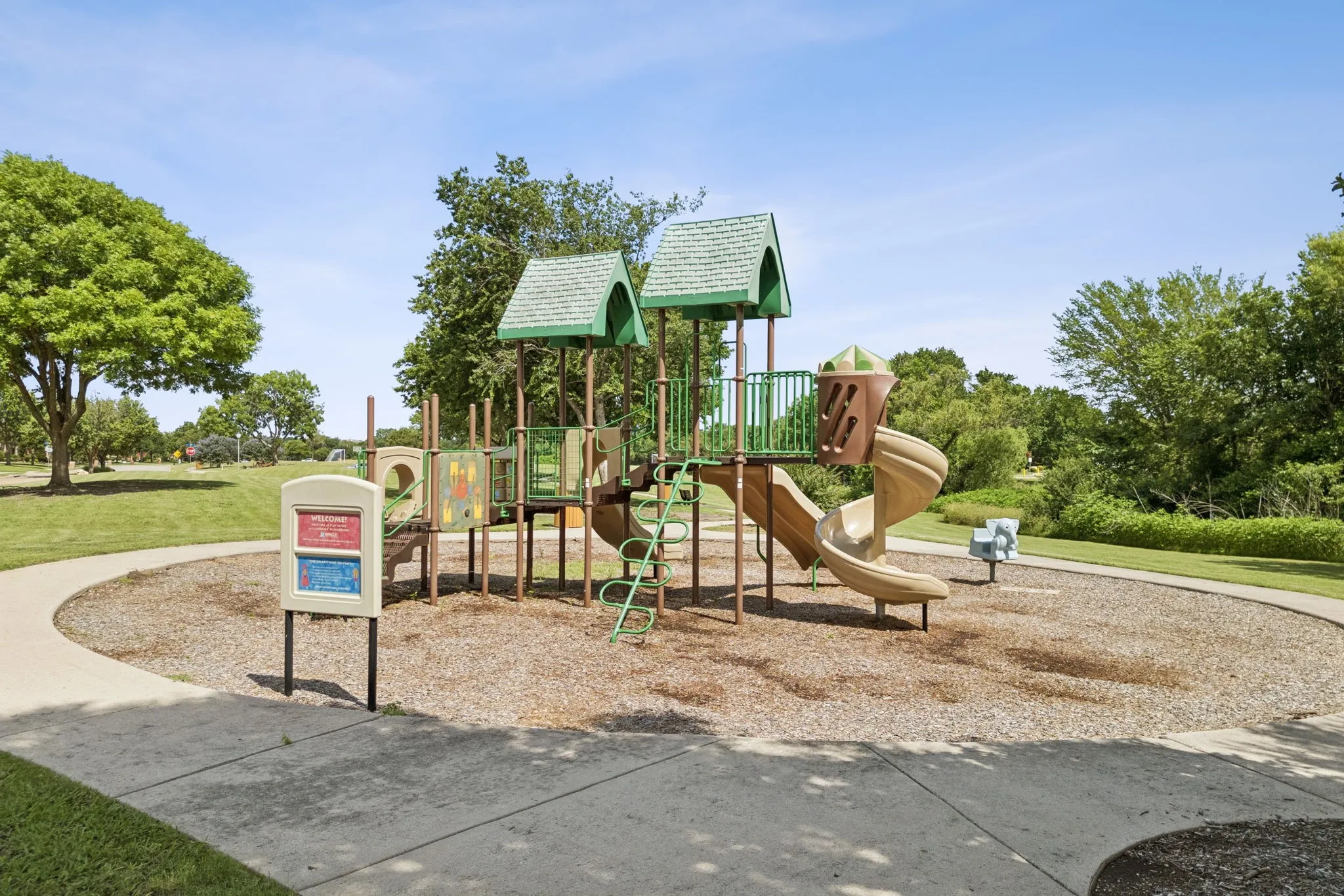 Community playground.