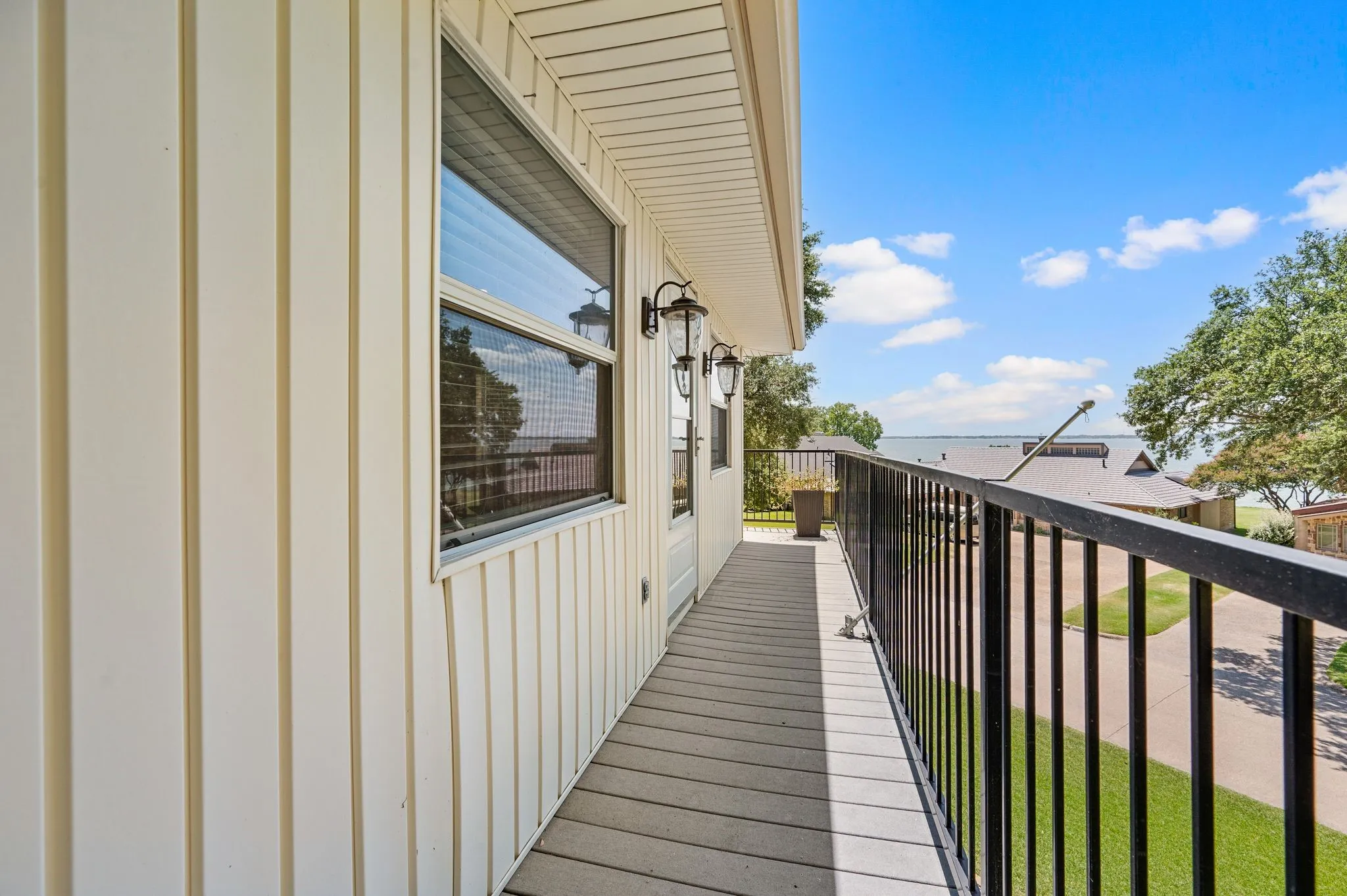 VIEWING PATIO OFF OF SECOND STORY LIVING