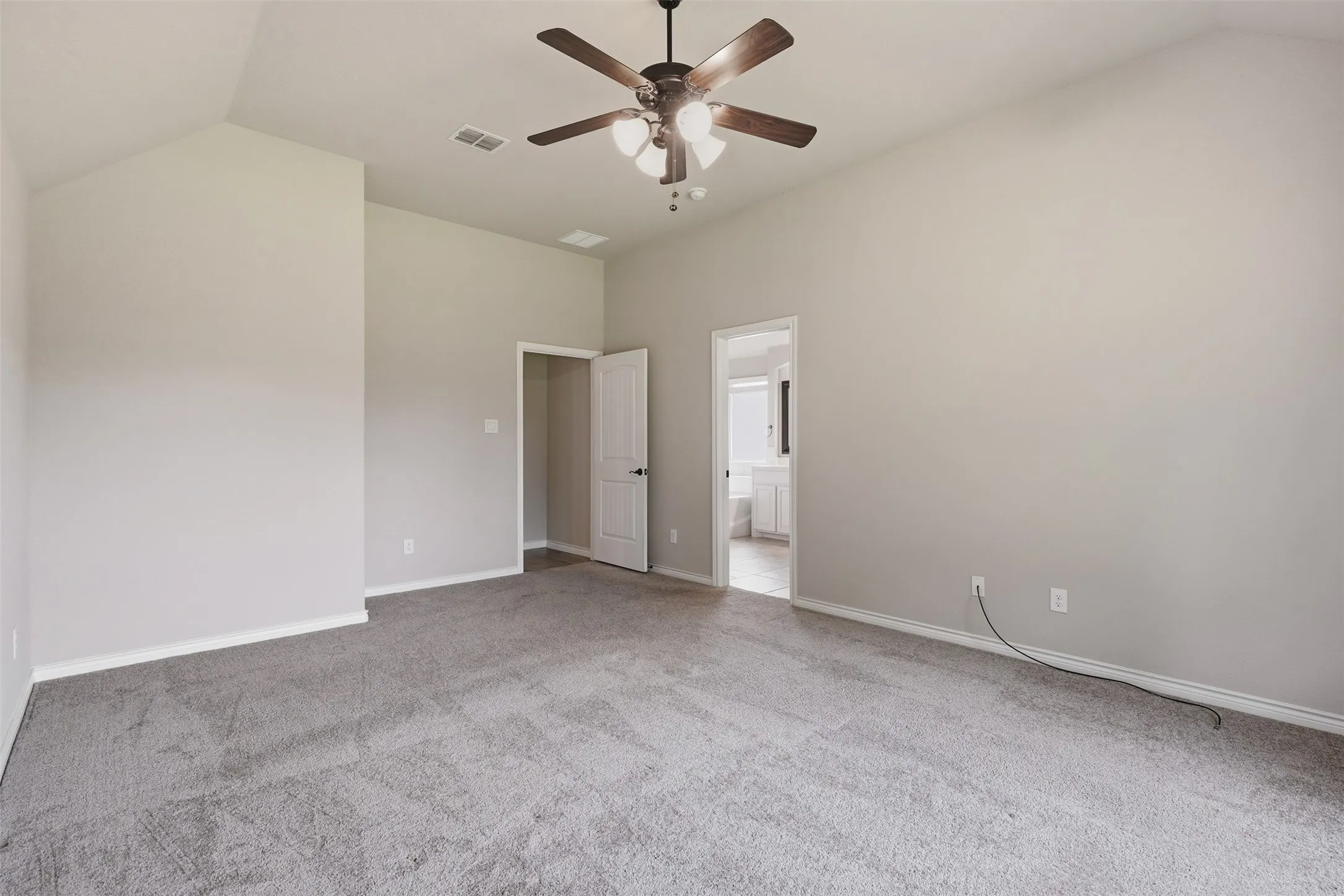 Primary Bedroom is Downstairs