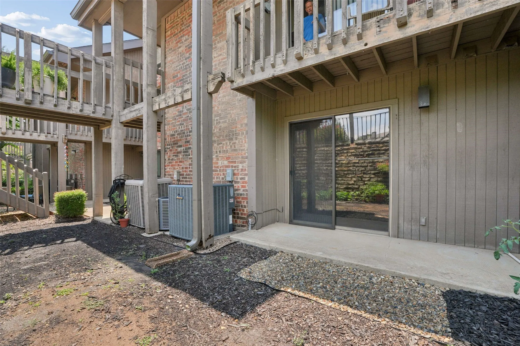 Patio off of Primary Bedroom