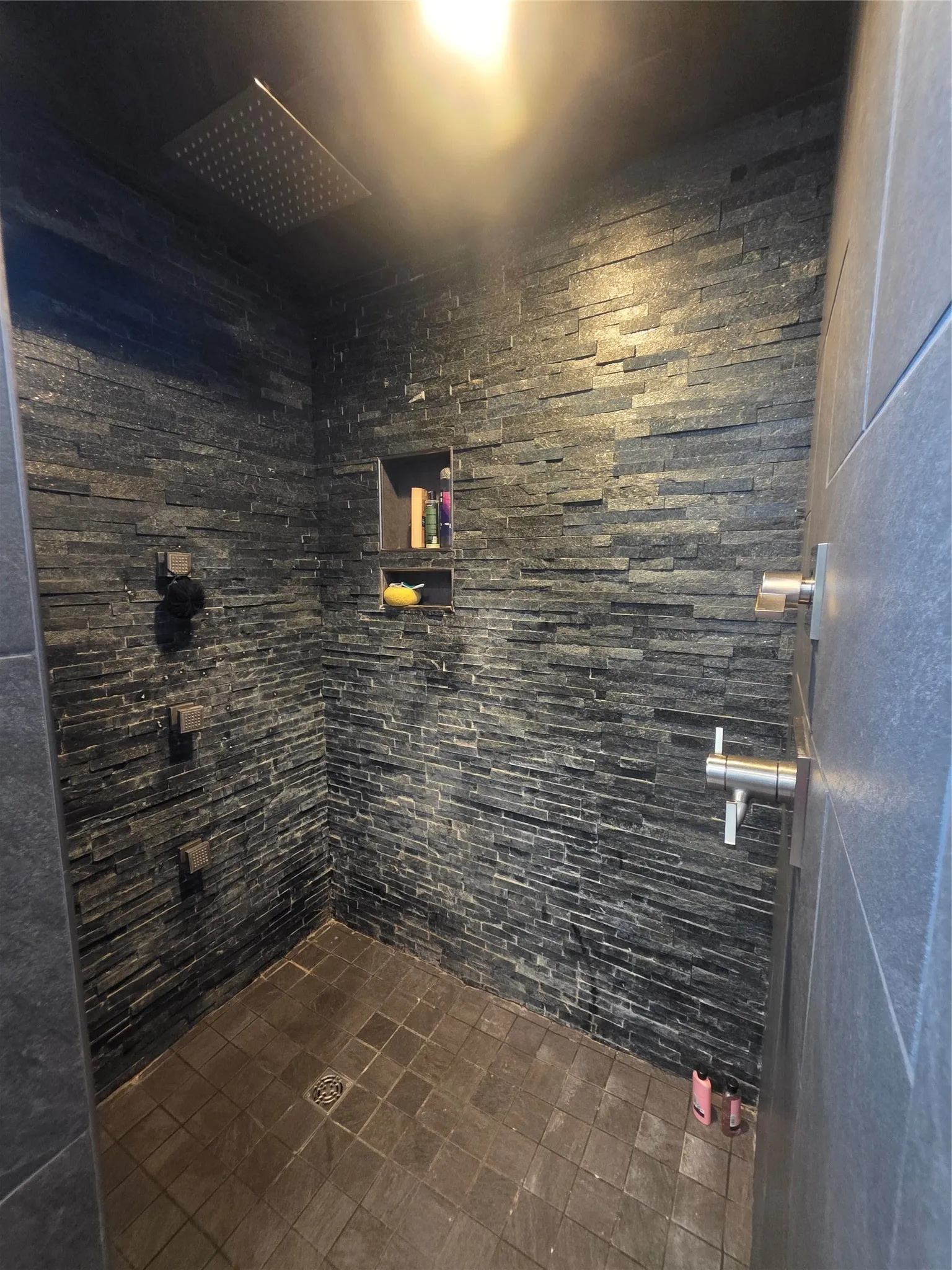 Master shower