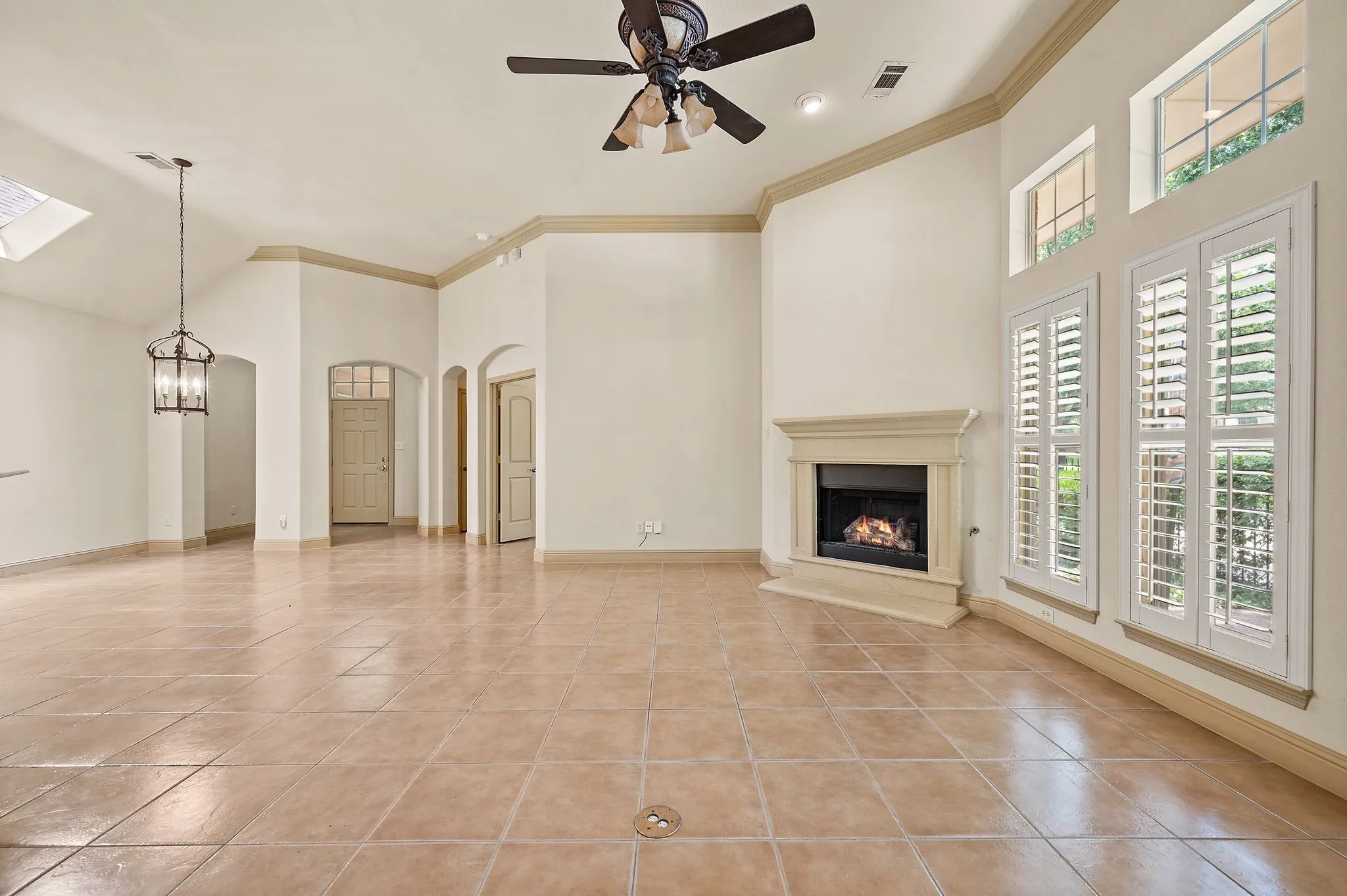 Beautiful, High End Shutters Throughout the Propery