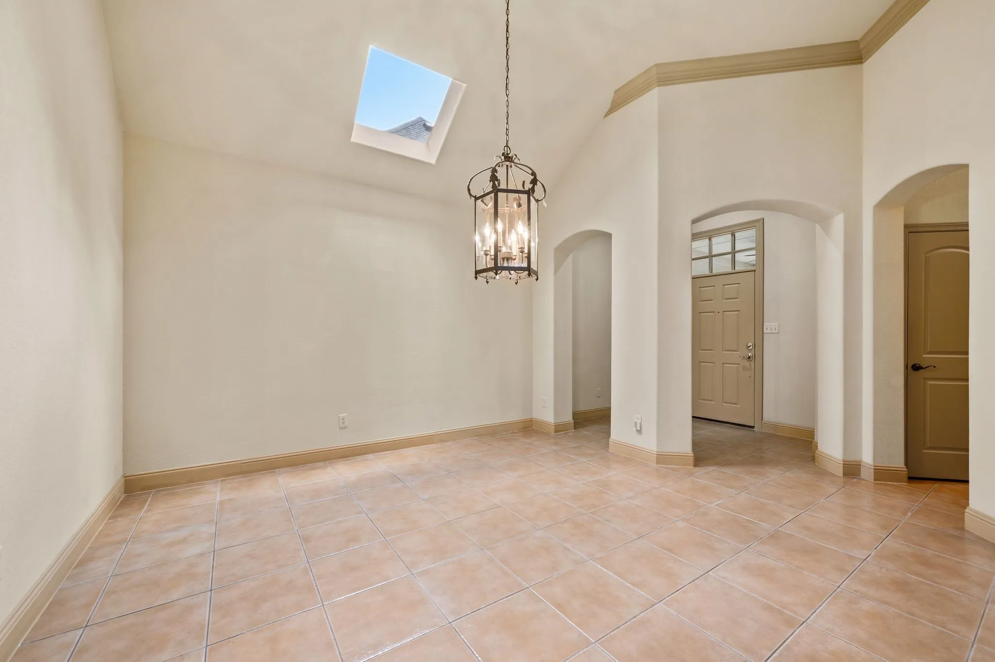 Main Dining Area with Skylight