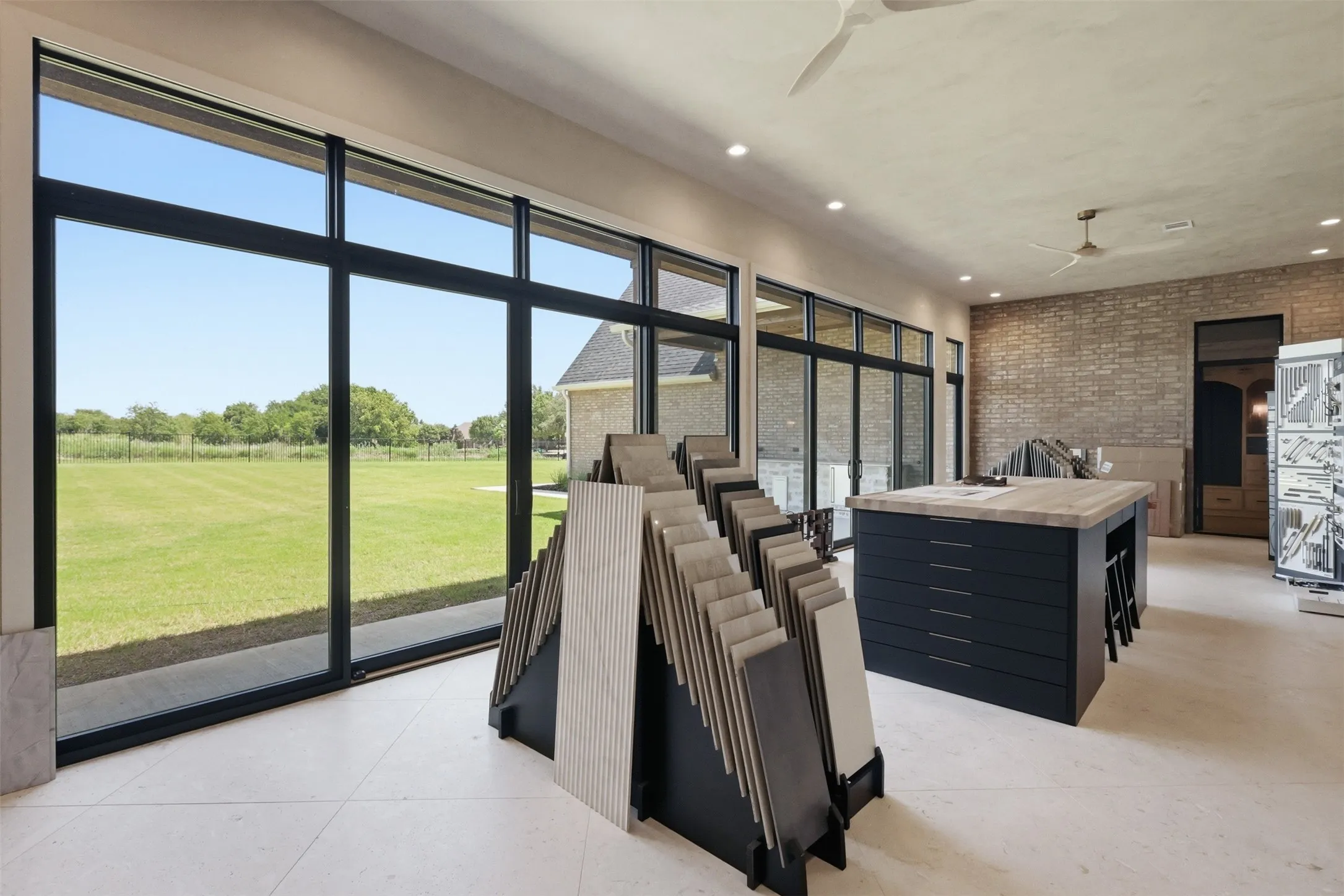 Enclosed porch / game room