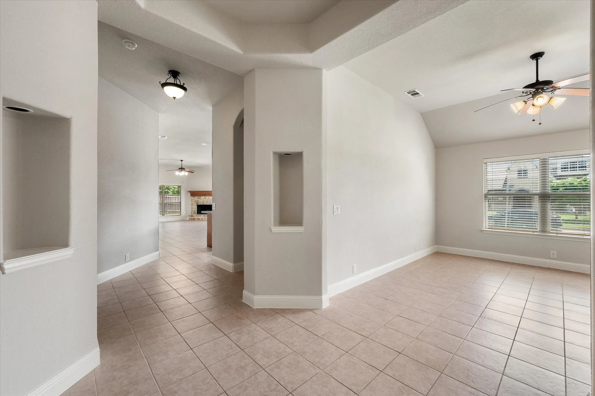 Hallway view as you enter the home