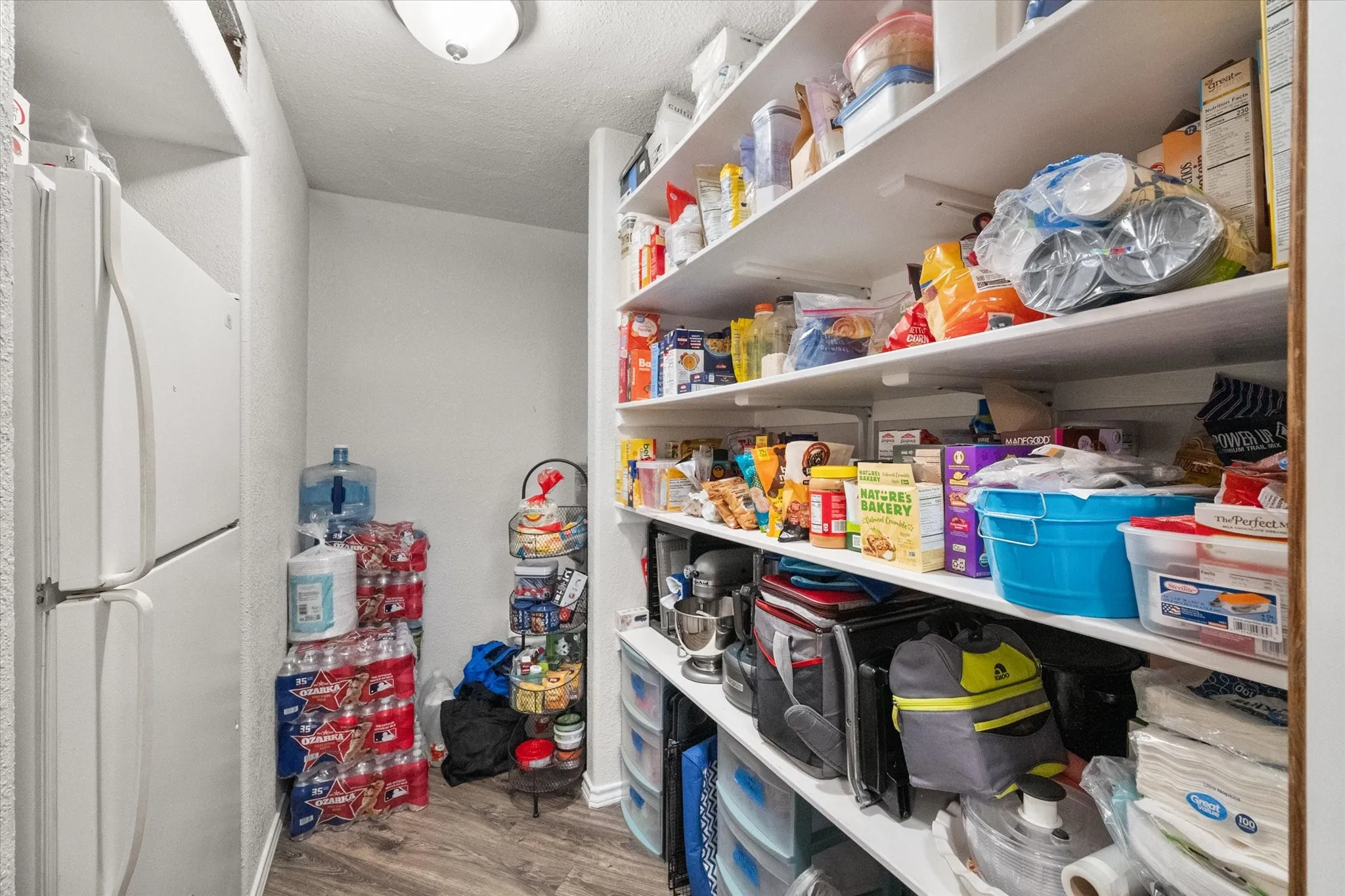 Pantry is so big, it's listed as a extra storage room in the MLS.