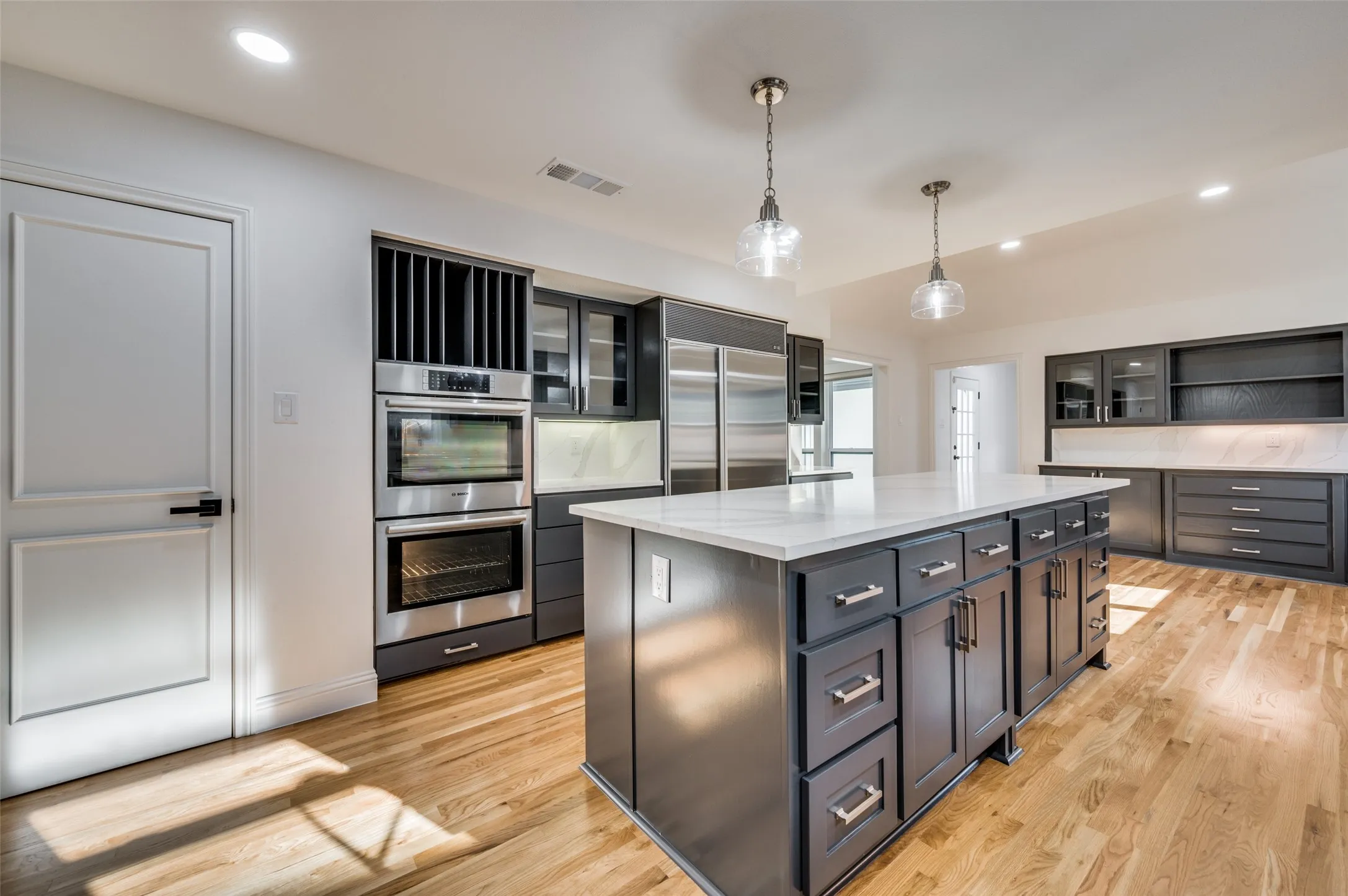 Abundant storage in kitchen