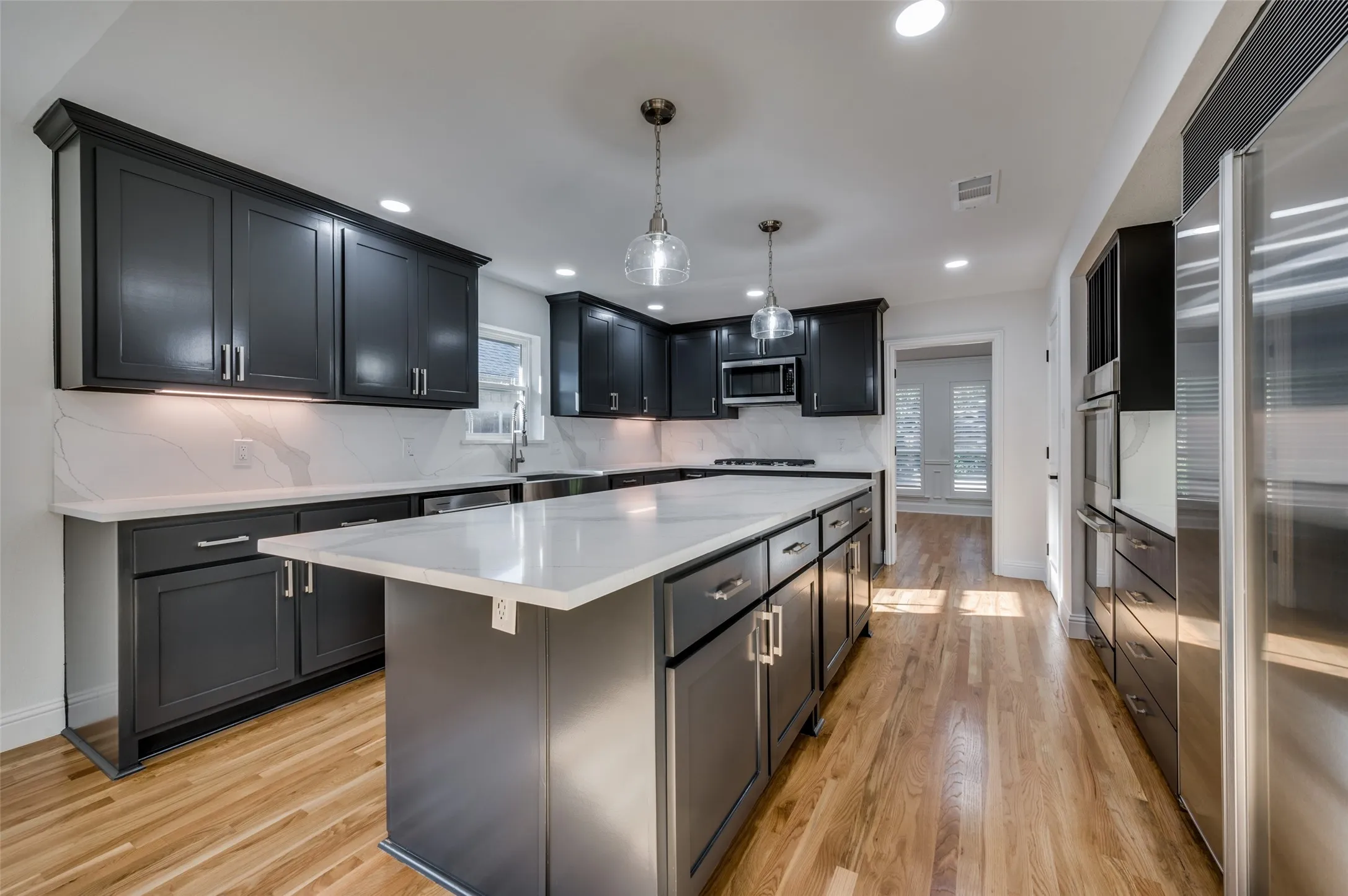 Kitchen with huge island