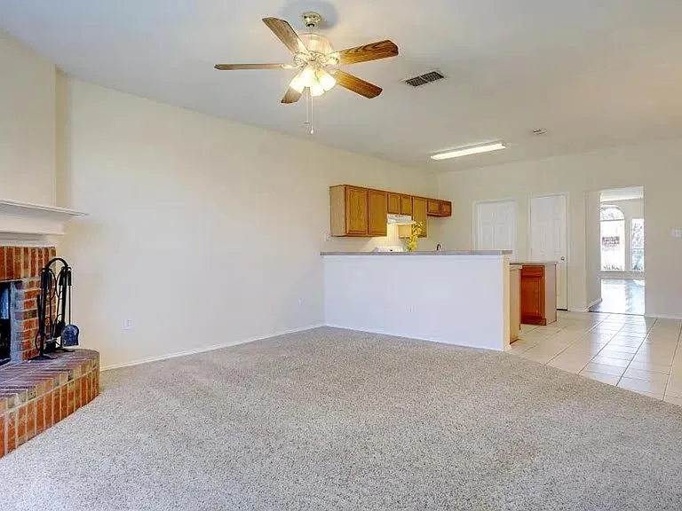 Living/Family Room off kitchen