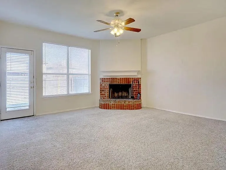 Inviting Living/Family Room with Fireplace