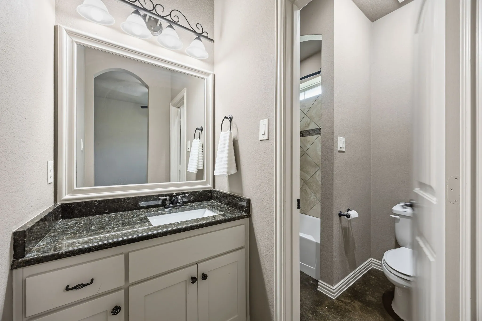 Second jack-n-jill bathroom