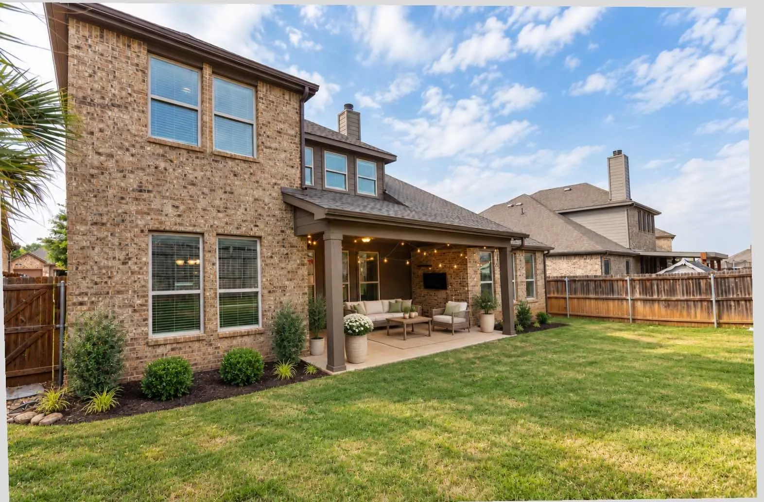 Virtual staging-Back yard
