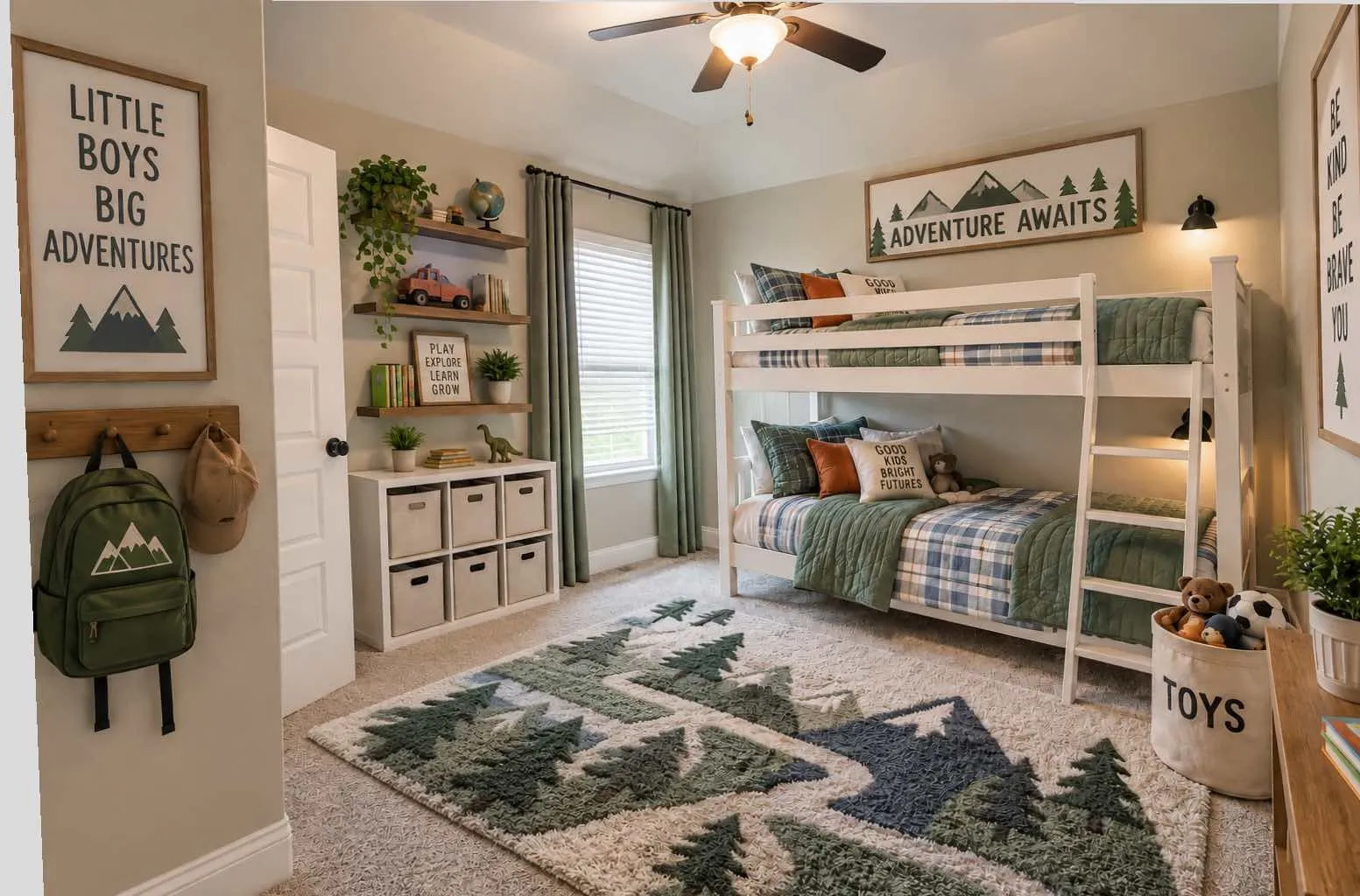 Virtually staged-2nd upstairs bedroom