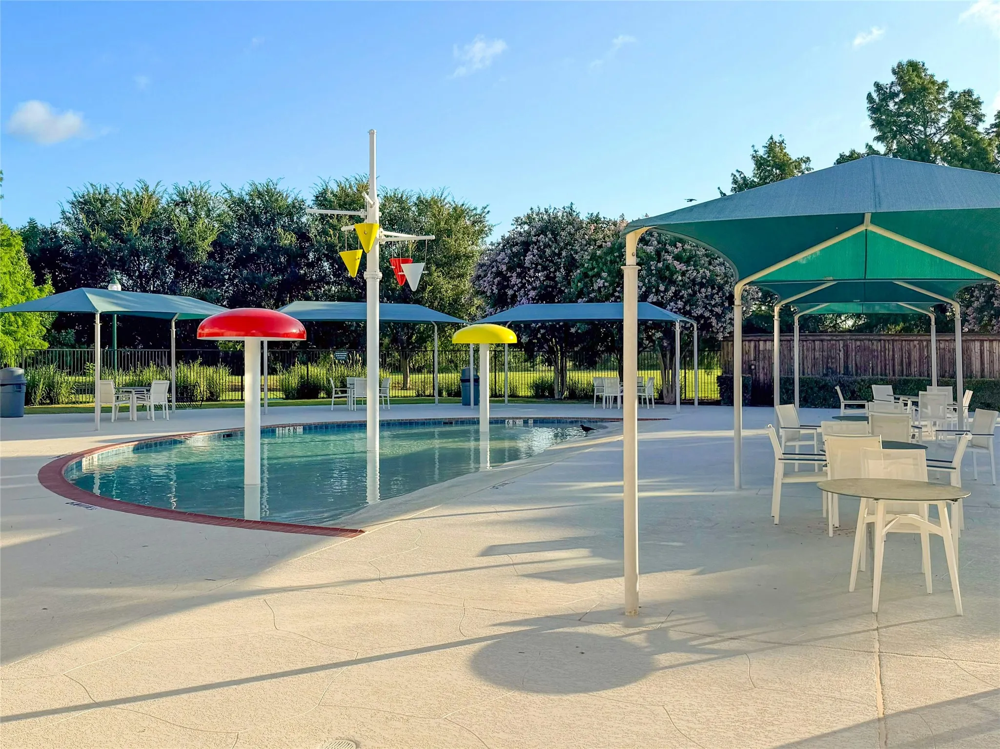 One of Many Splash Pads at Paloma Creek.