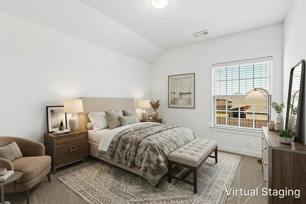 Another Roomy Secondary Bedroom.