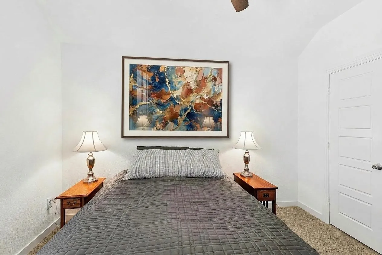 Spacious Secondary Bedroom.