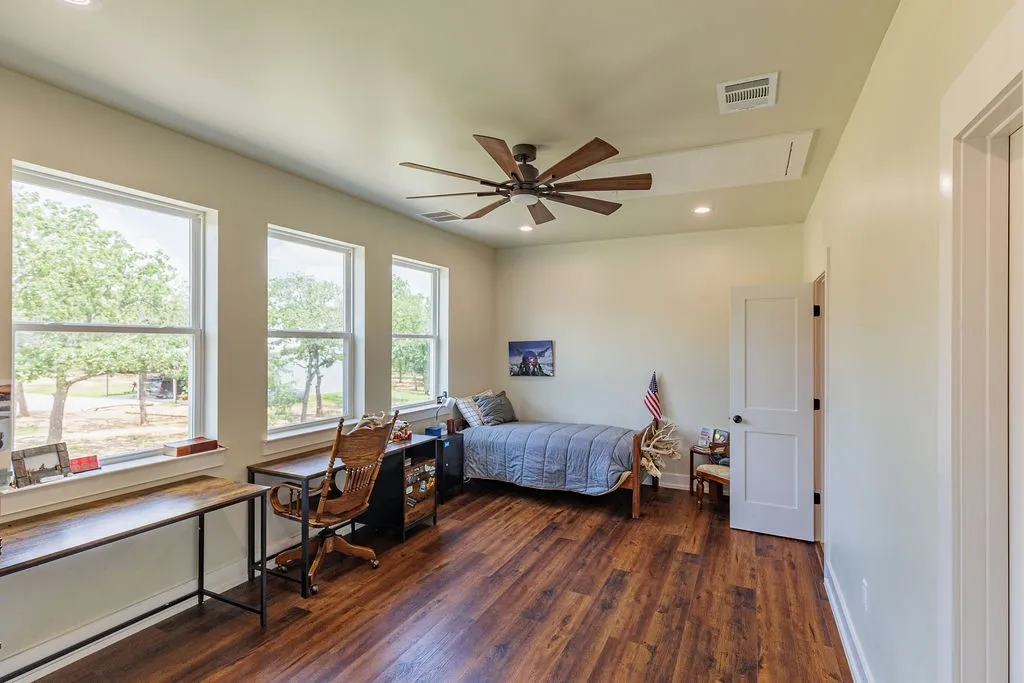 large upstairs bedroom