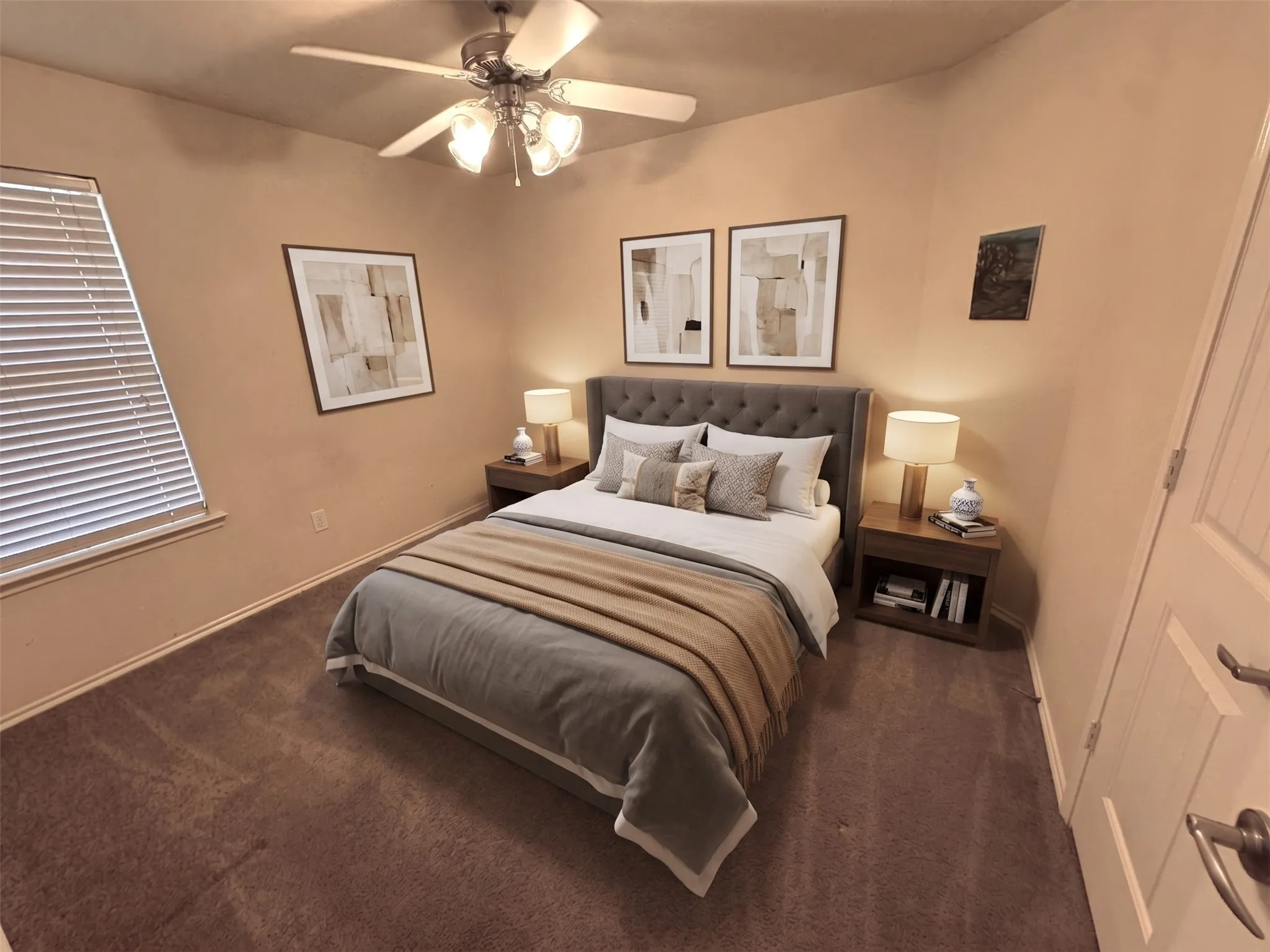 Secondary Bedroom - all photos virtually staged