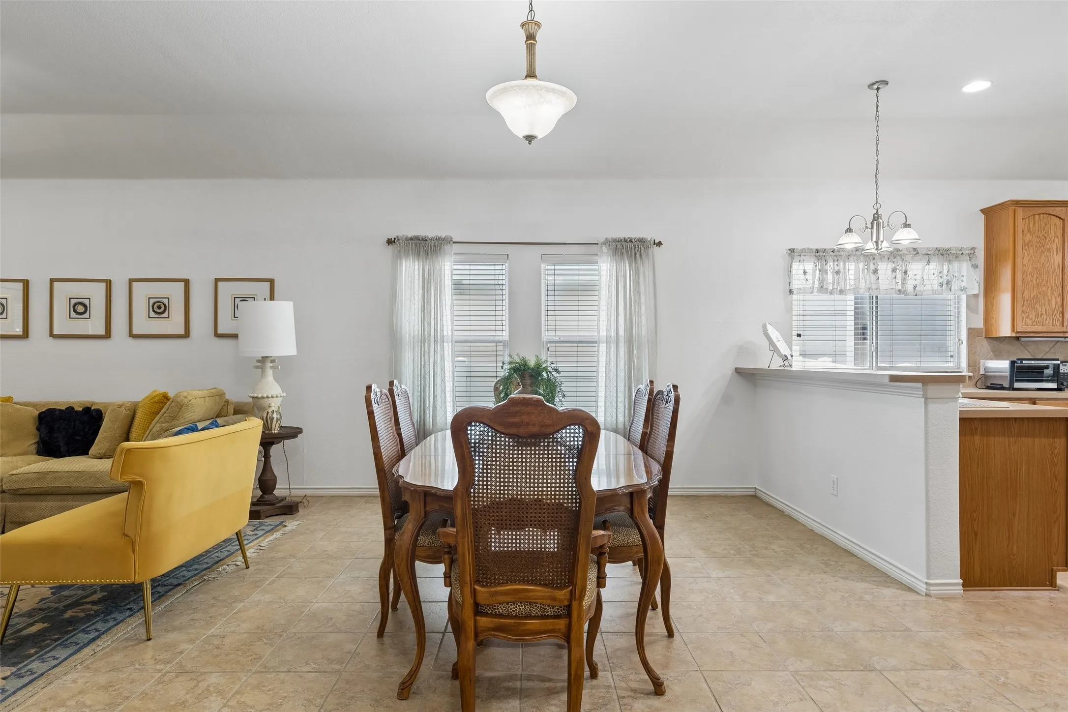 Dining area