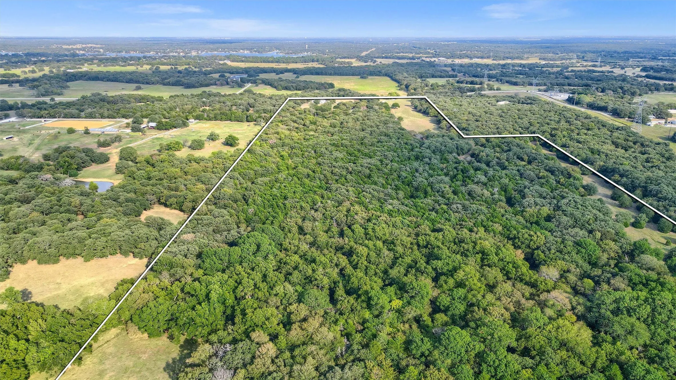 The property has extensive hardwood trees to the rear - possibility opportunity for harvesting timber.