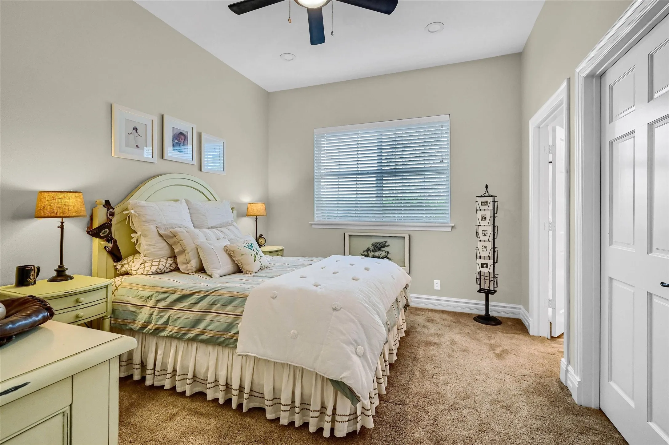 Bedroom has an ensuite bathroom.