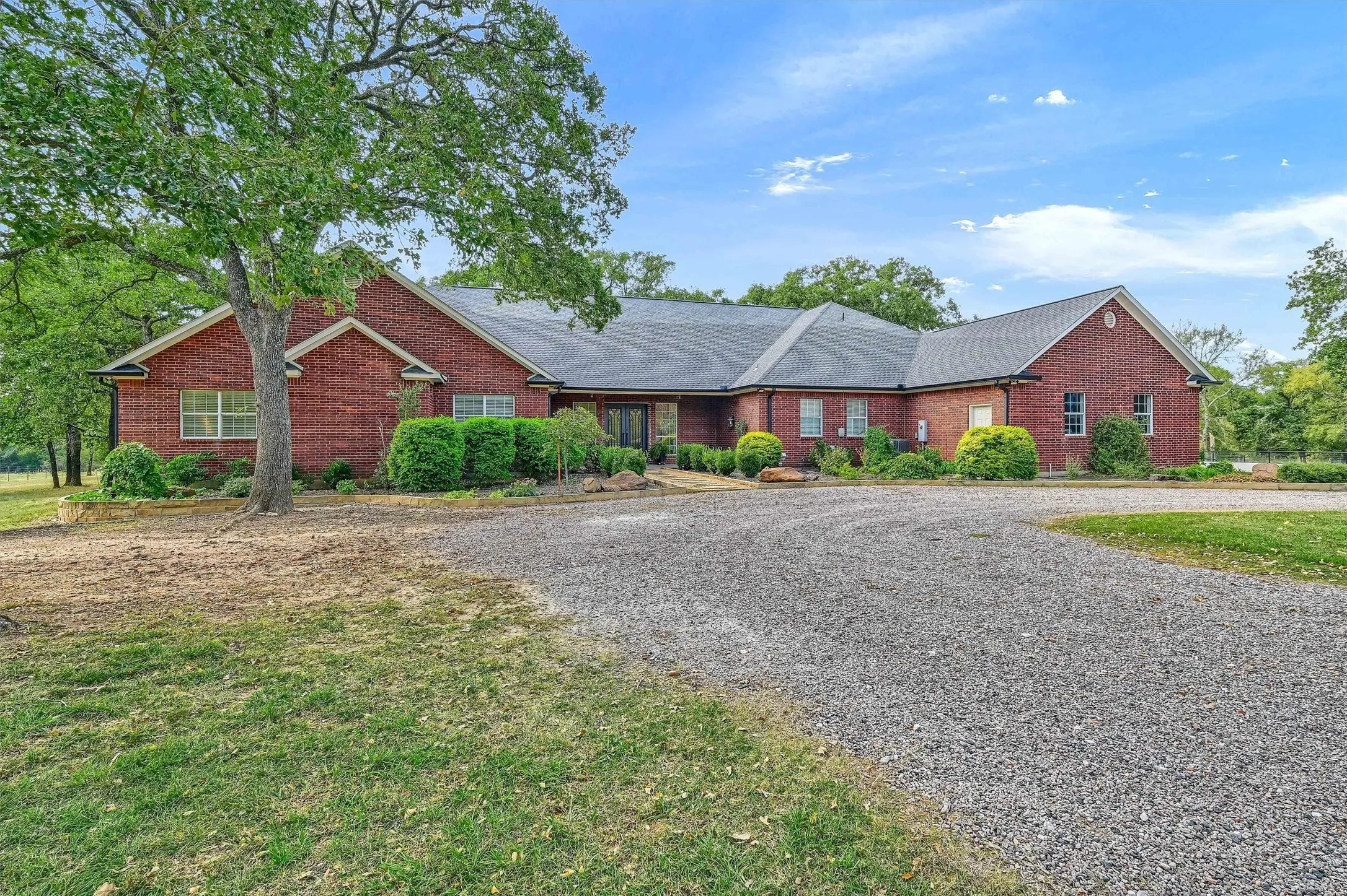 View of front of the home.