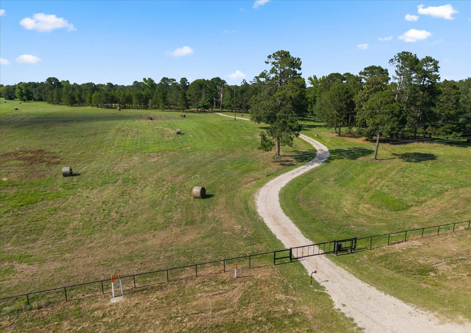 Front of Property Has Tons of Bales of Hay Potential!