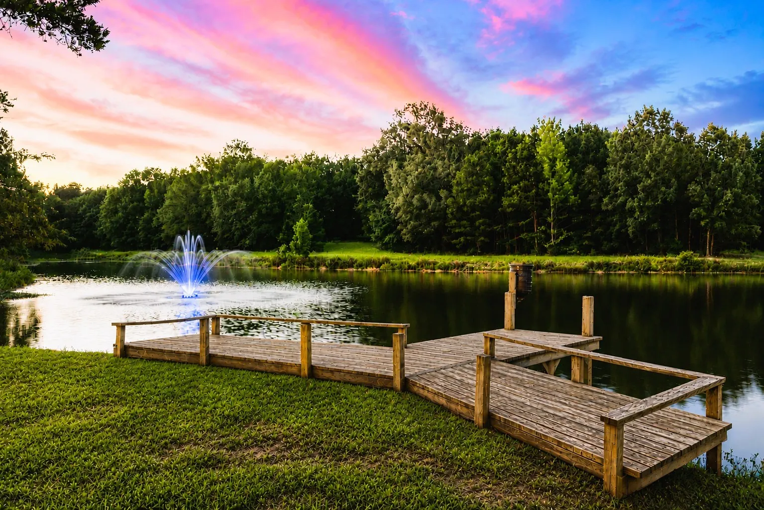 Sitting on the Dock of the Pond...Watching the Fish Jump All Day Long...