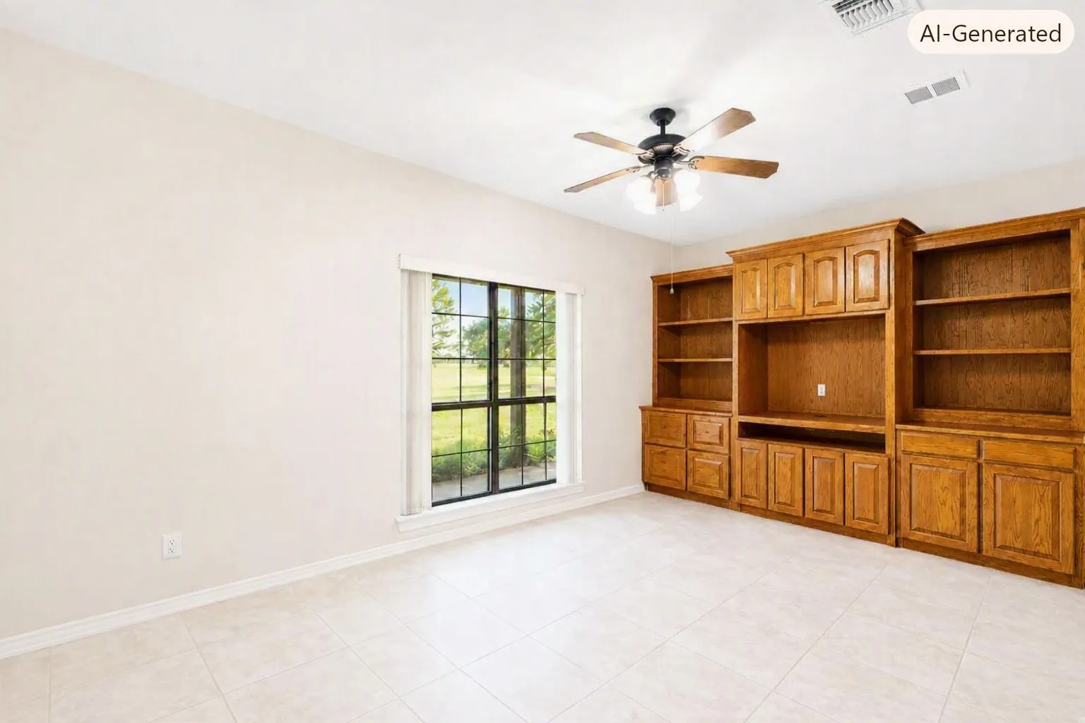 One Could Turn this Bedroom into a Very Functional Office/Study or Perhaps A Mini Great Room!
