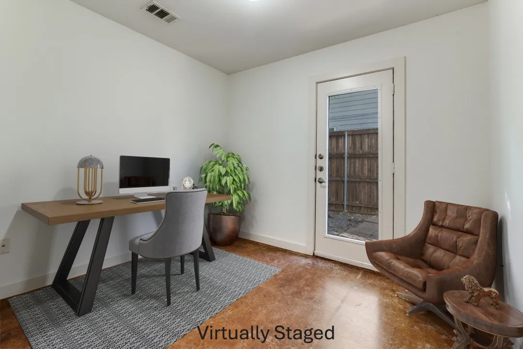 Flex space for office, exercise room, library, etc.