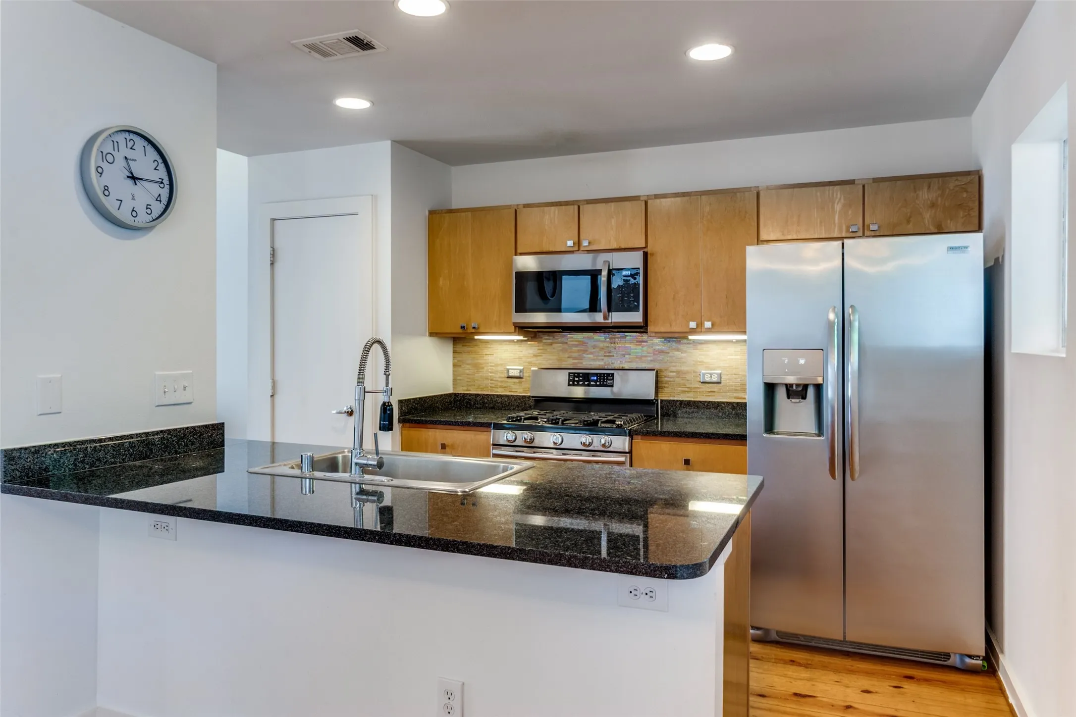 Pantry offers plenty of storage.