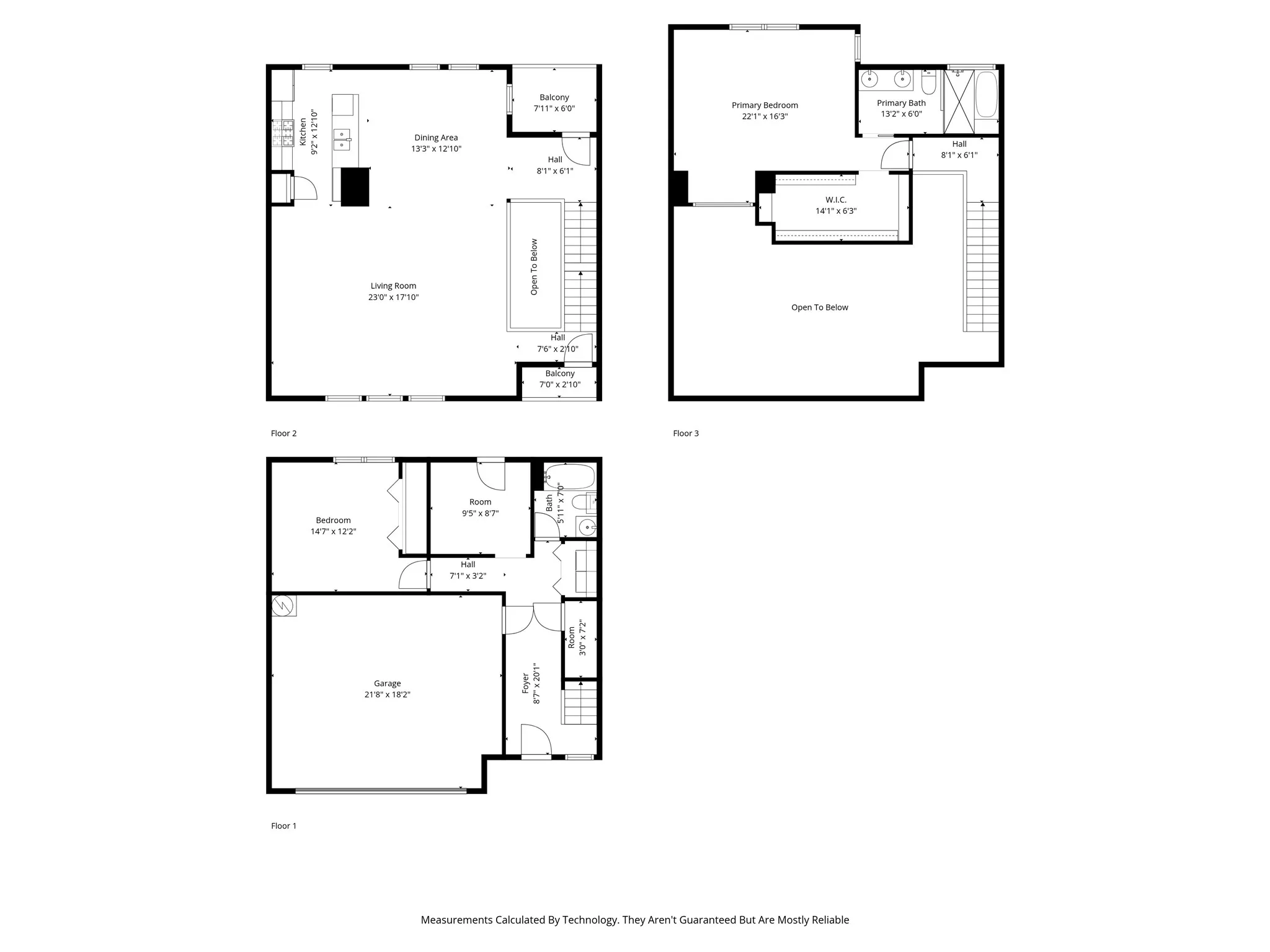 Plan for all three levels
