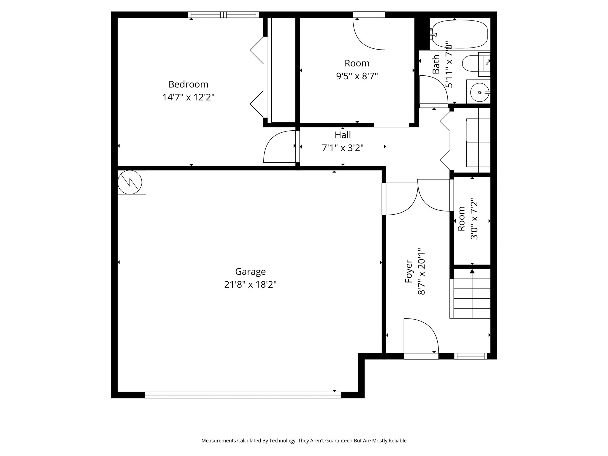 Level 1 floorplan