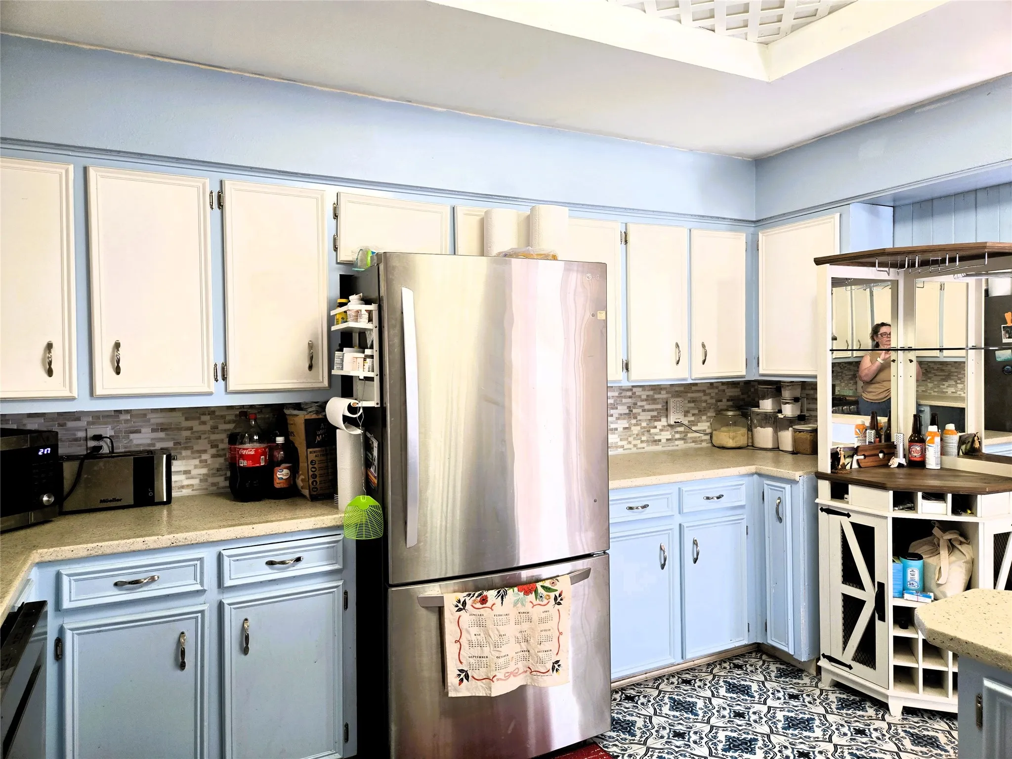 Kitchen area.