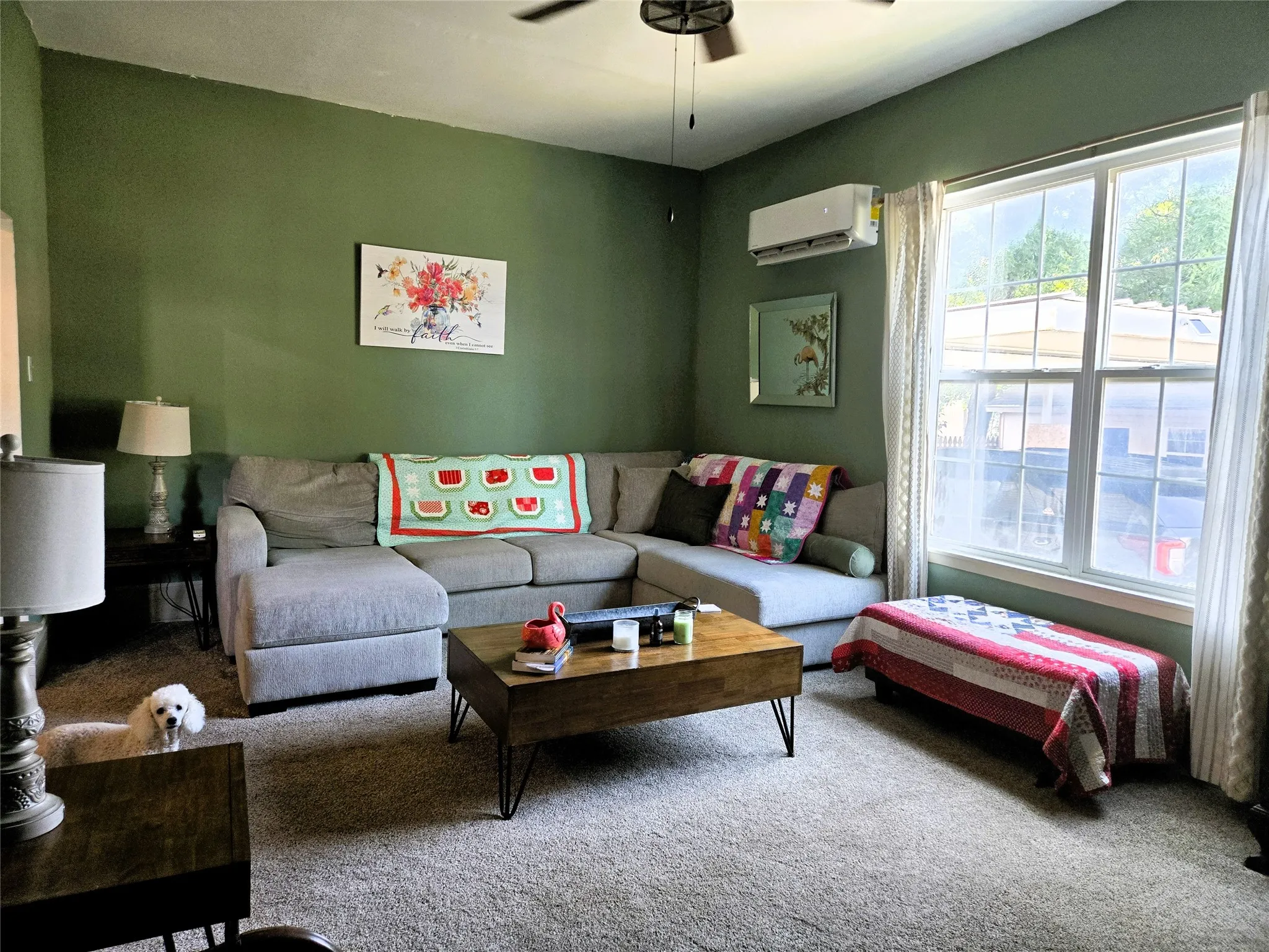 Living room off front entry.