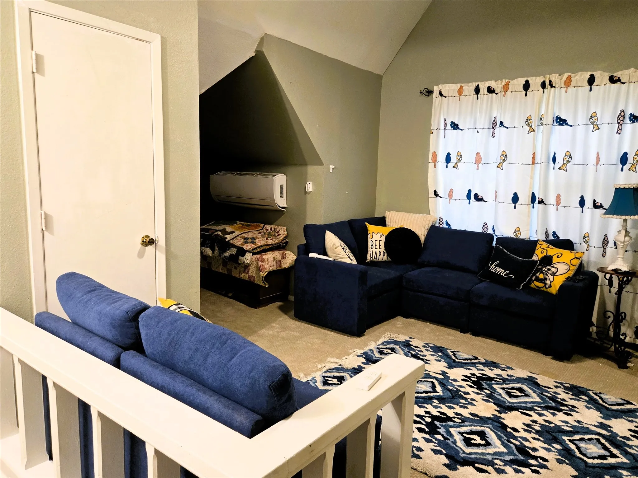 Large bedroom on second level.