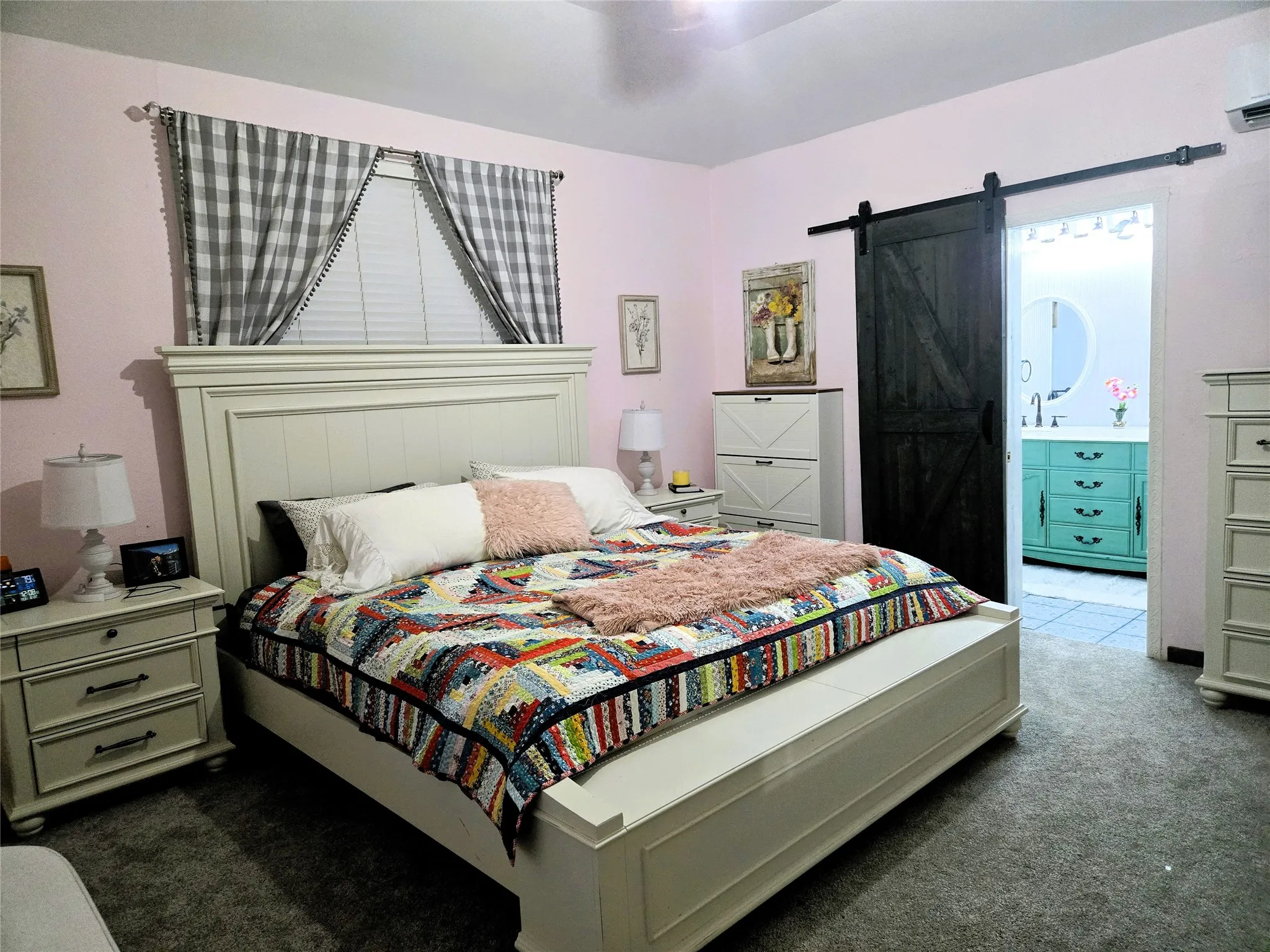 Primary Bedroom on first level.