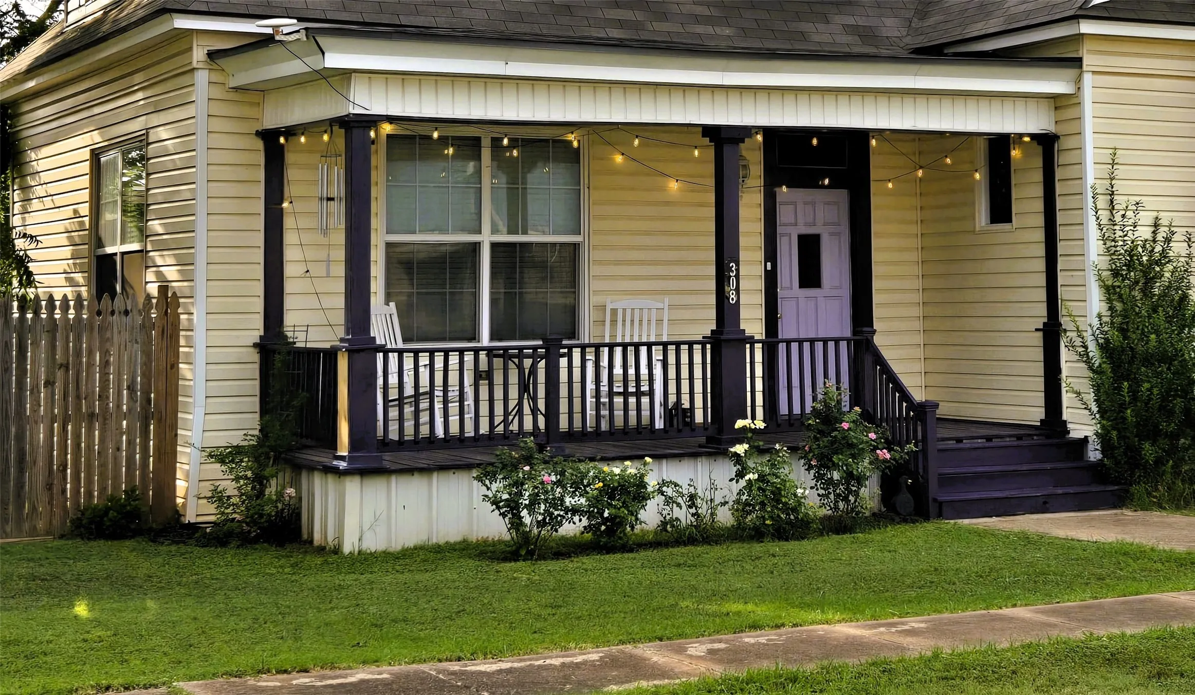 Front porch.