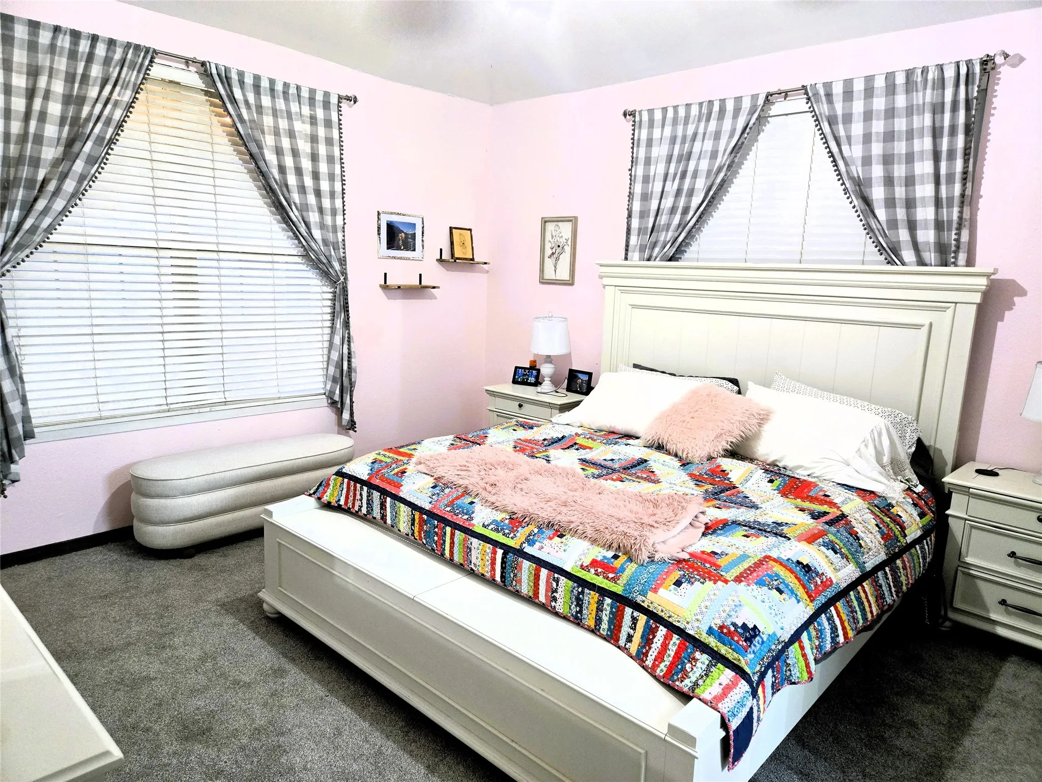 Primary Bedroom on first level.