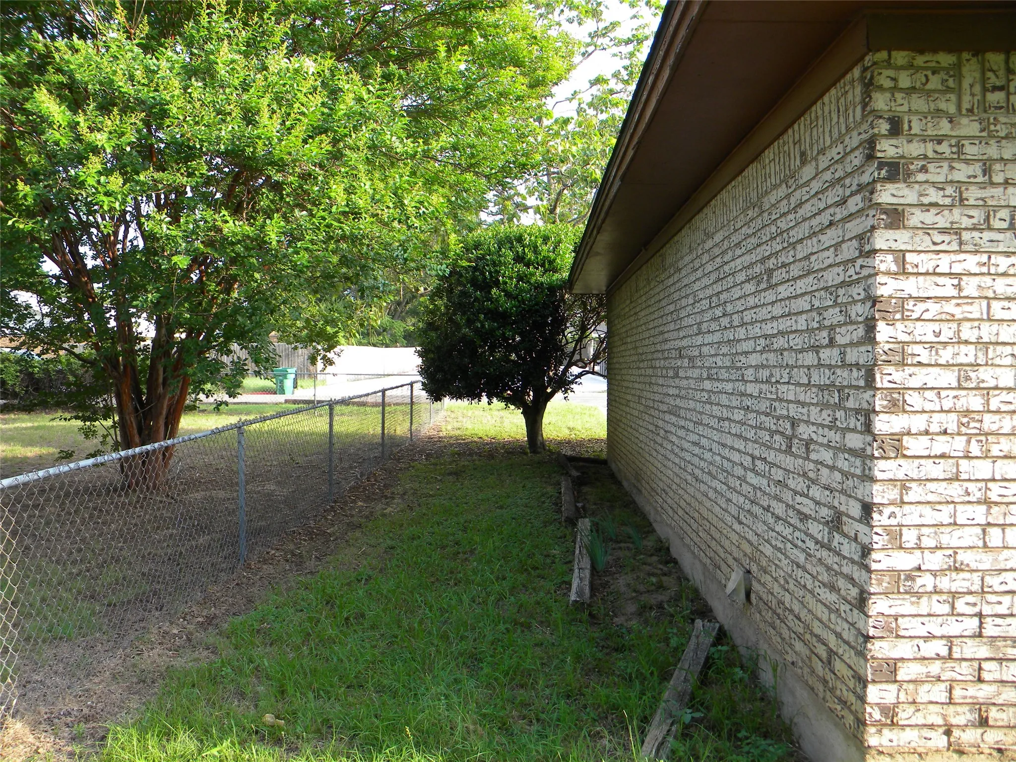 View of West side of house from back