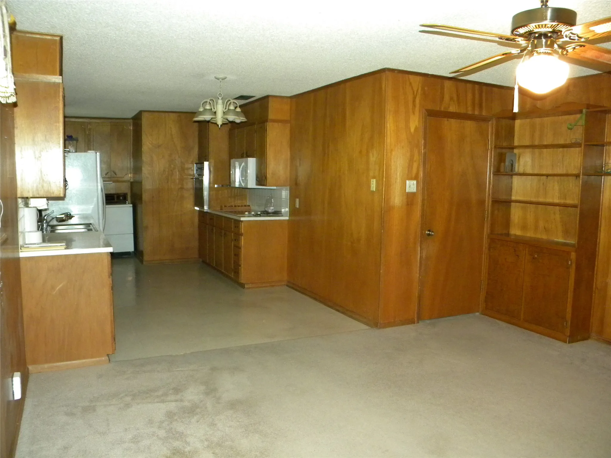 View into Kitchen from Family Room